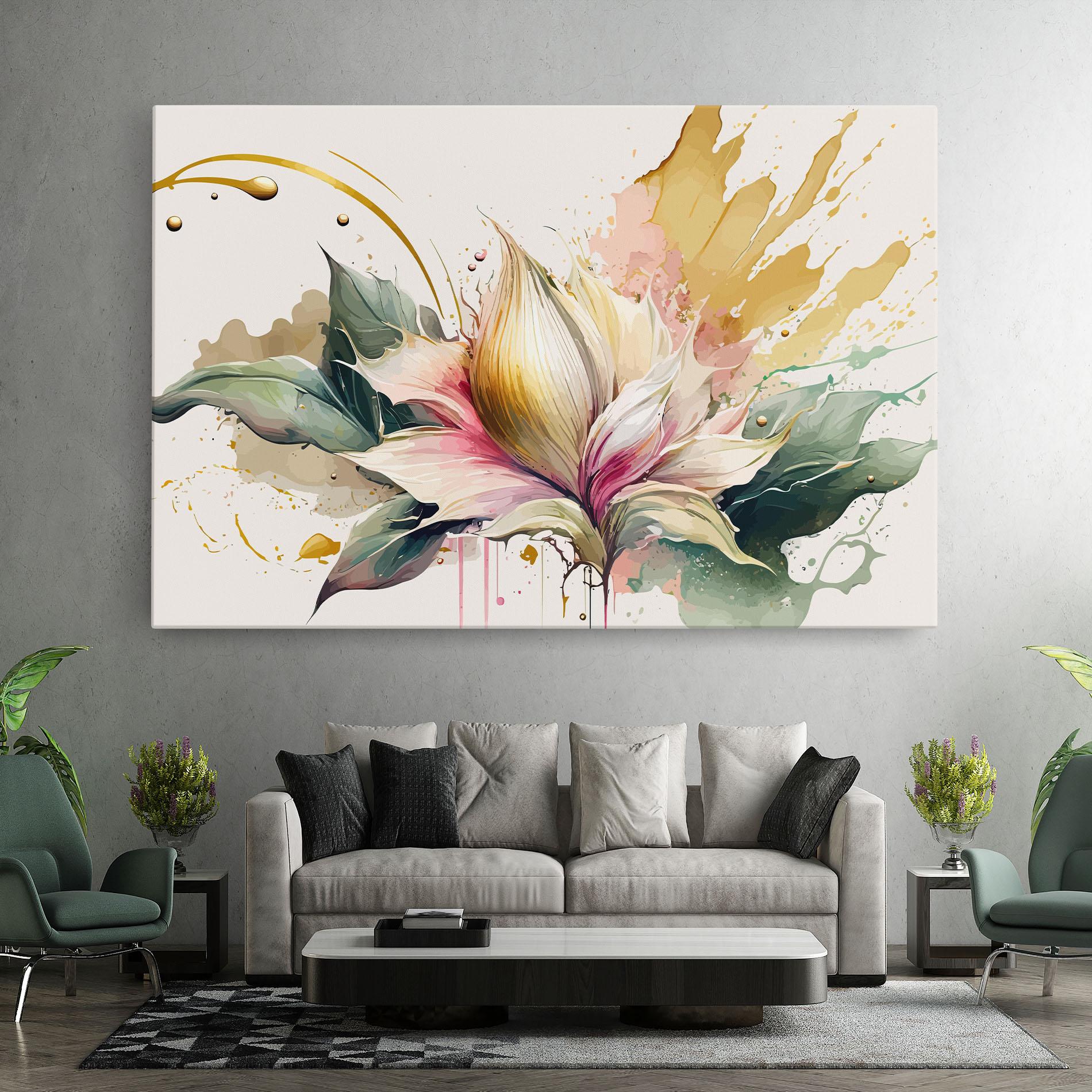 Vászonkép Cream Pink Nature mockup 7