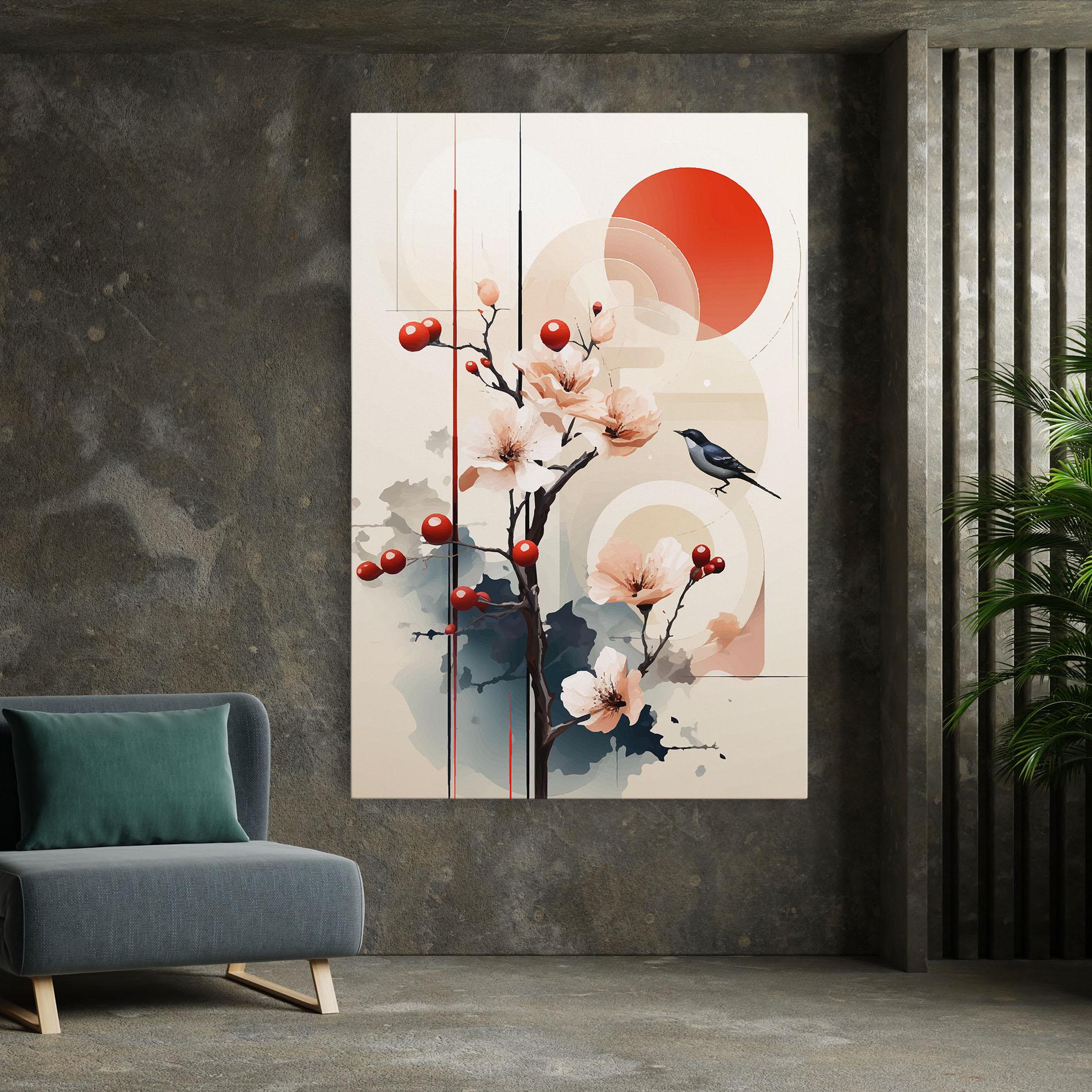 Vászonkép Cream Nature mockup 7