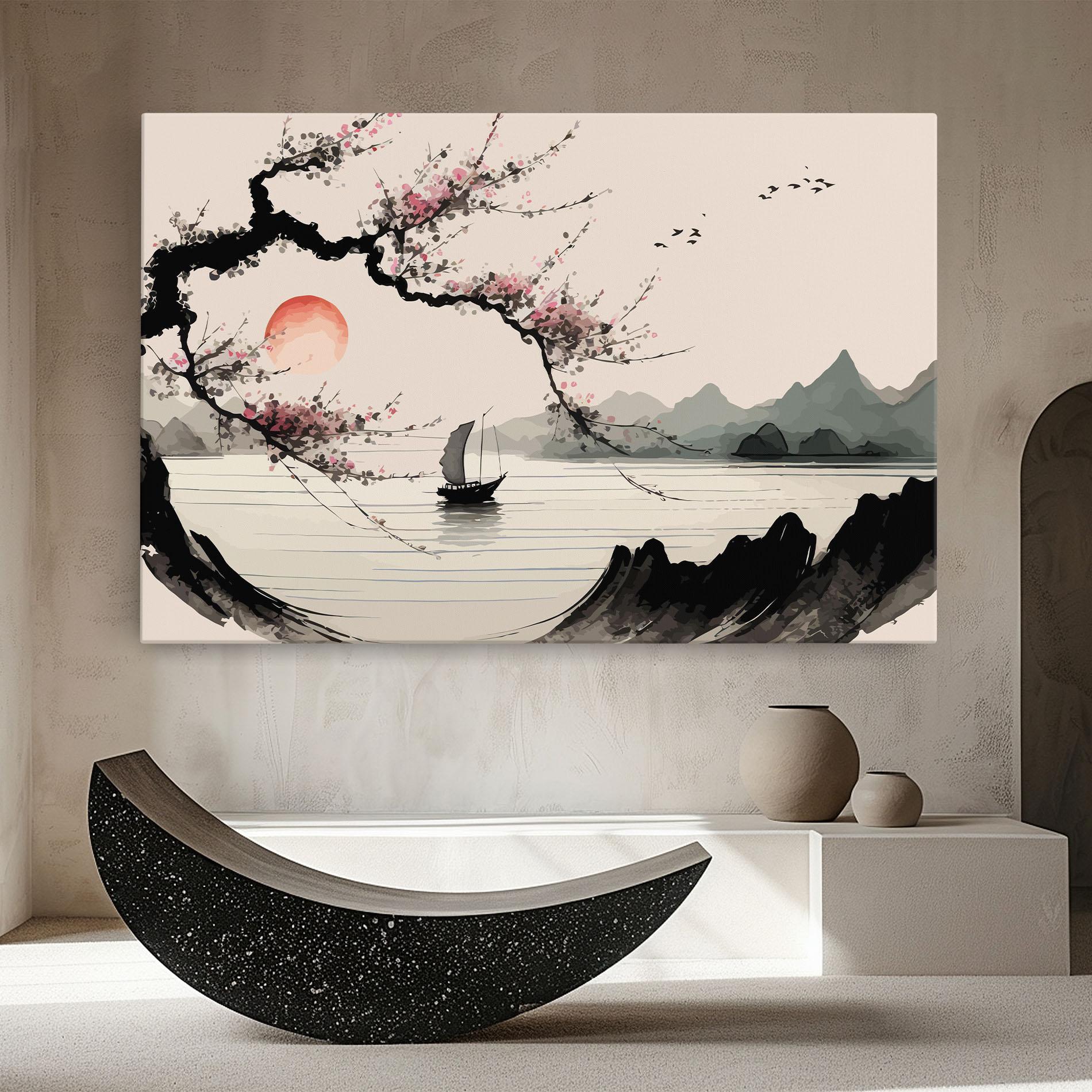 Vászonkép Relaxing Nature mockup 8