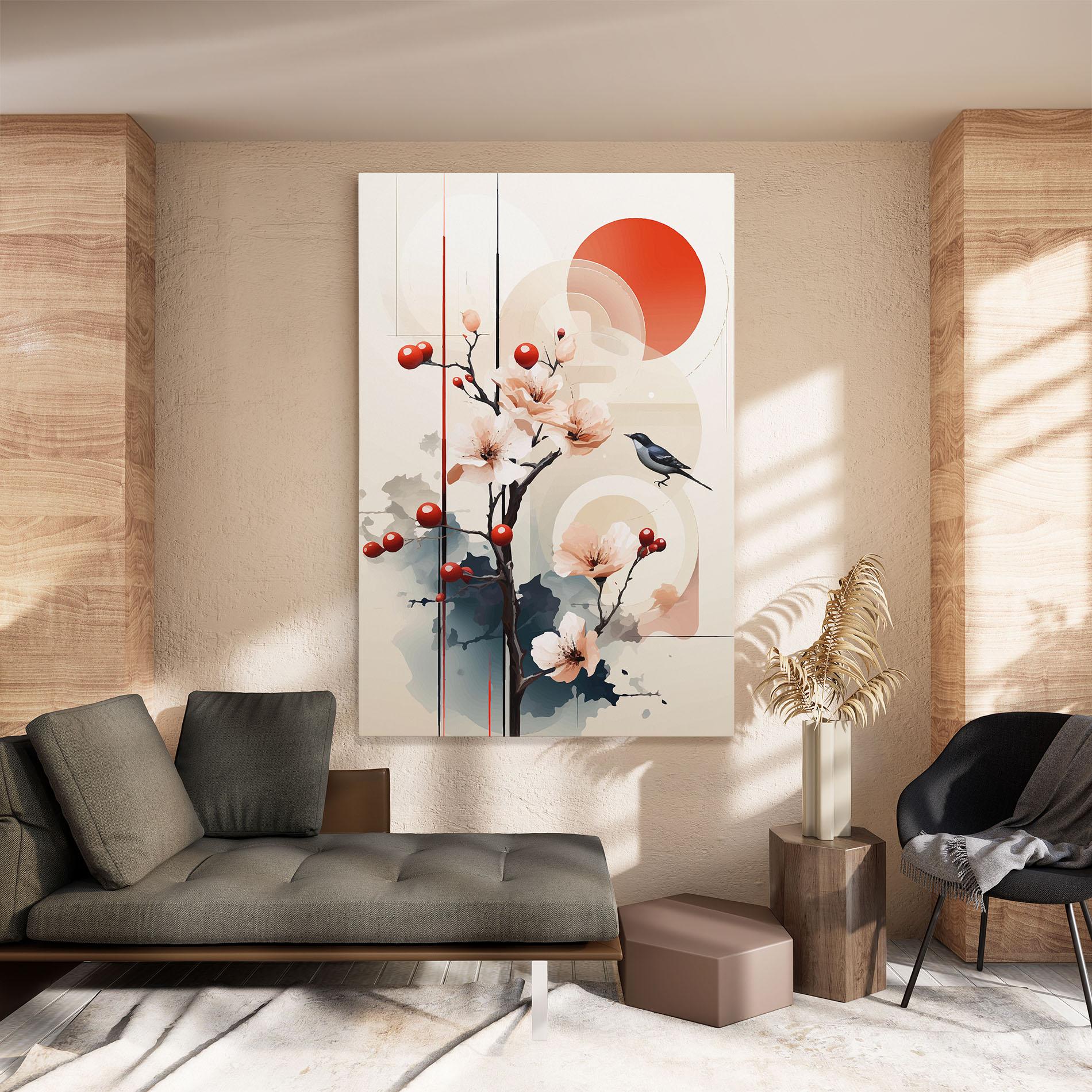 Vászonkép Cream Nature mockup 8