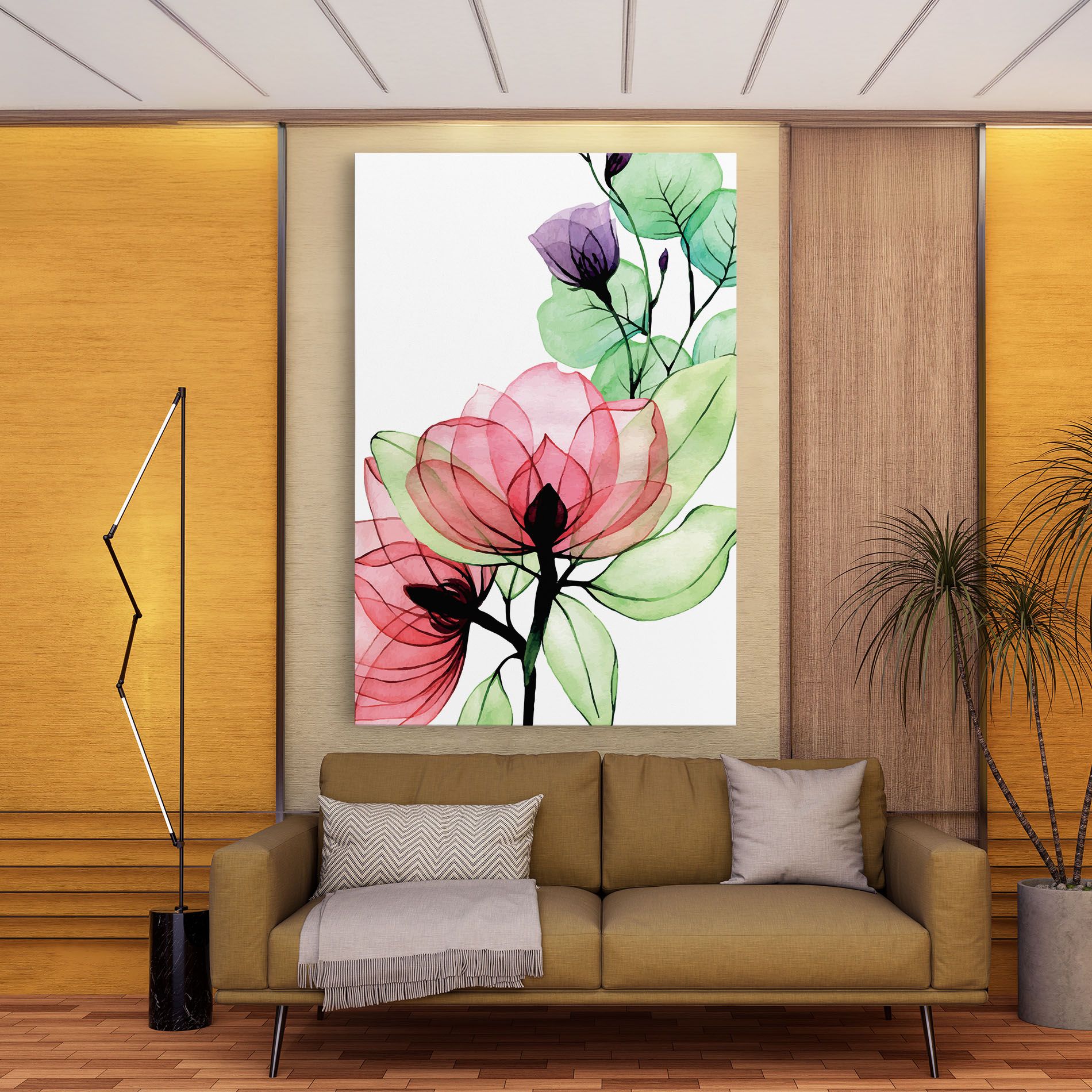 Pink Green Nature mockup 9