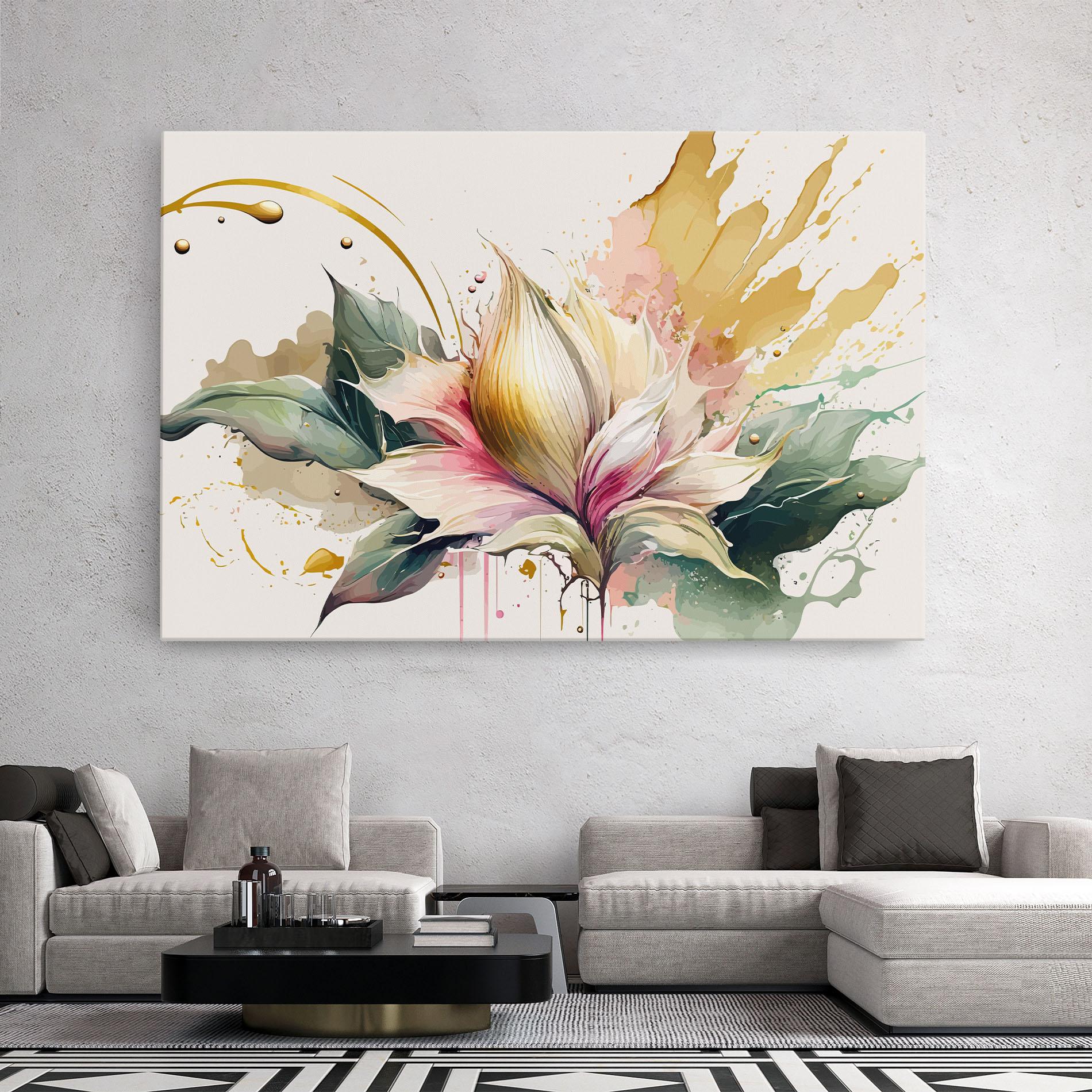 Vászonkép Cream Pink Nature mockup 2