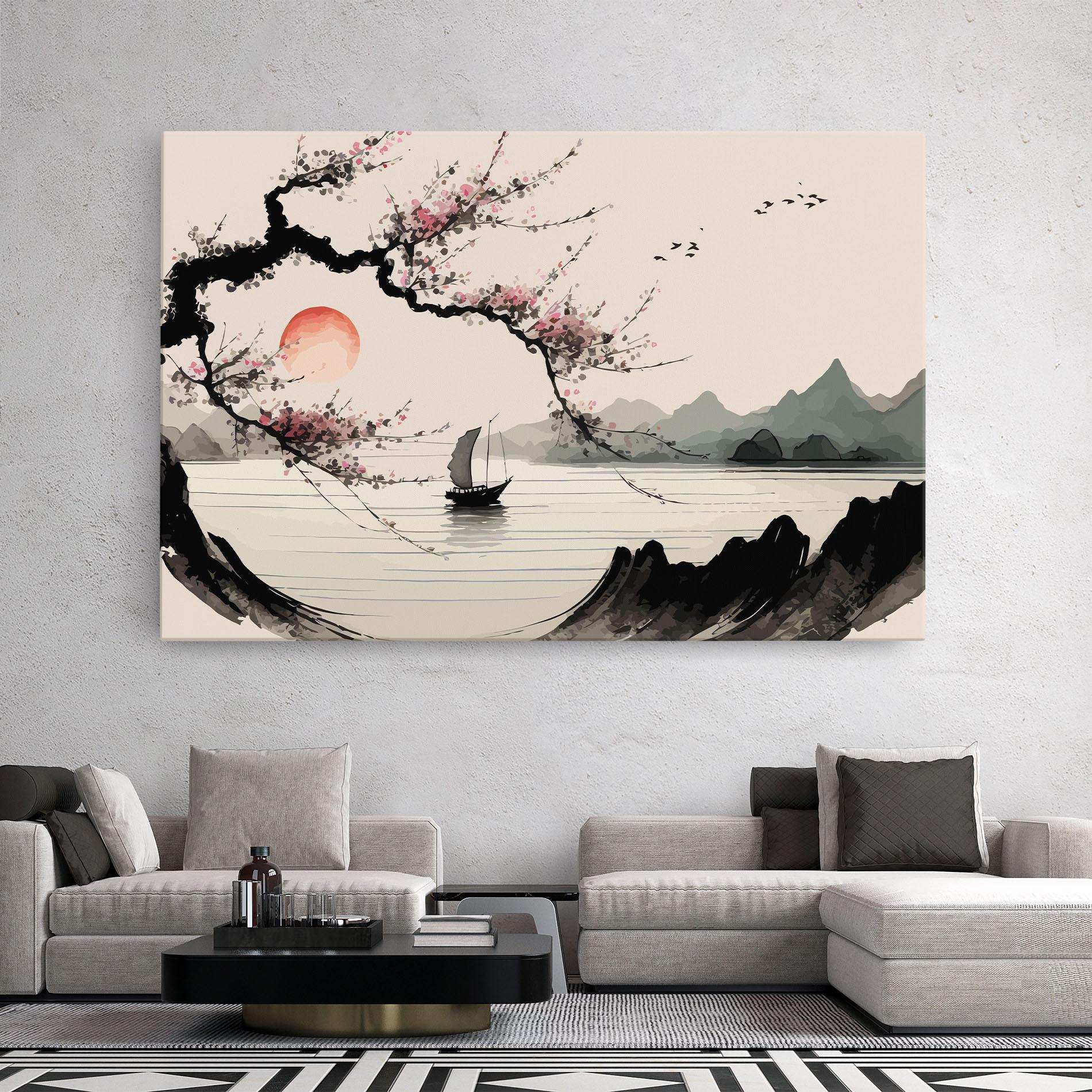 Vászonkép Relaxing Nature mockup 2