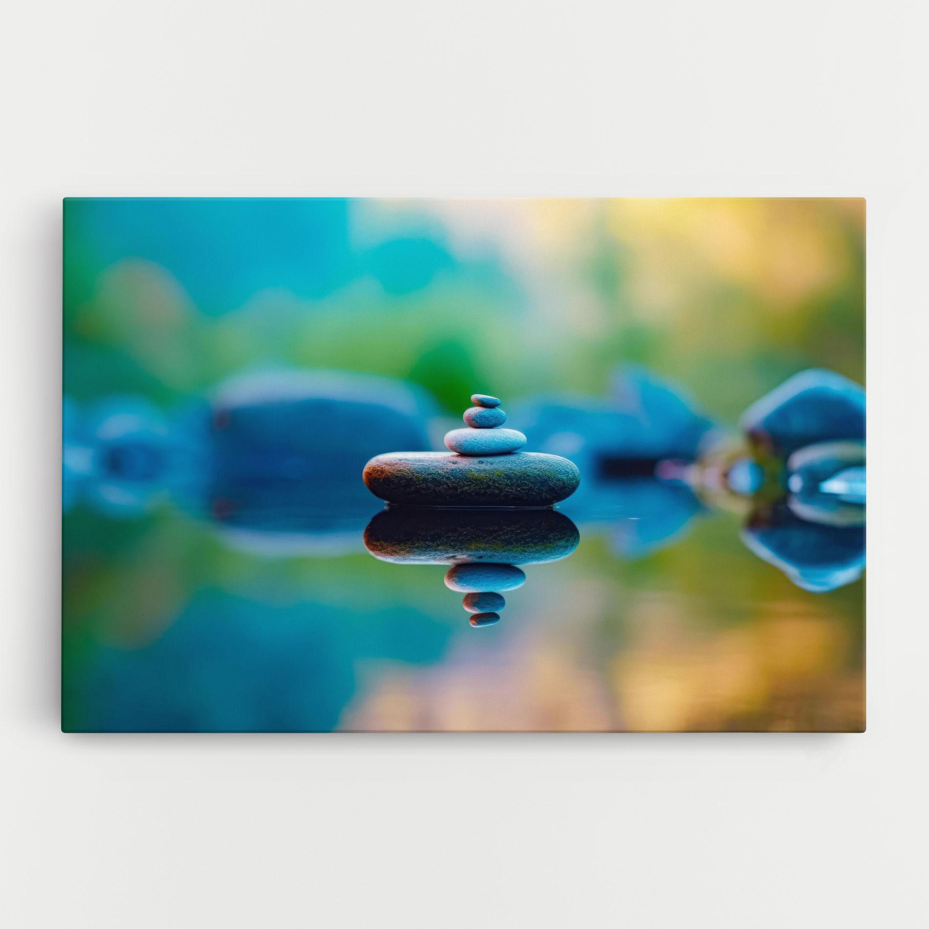 Vászonkép Pile Rocks mockup 0