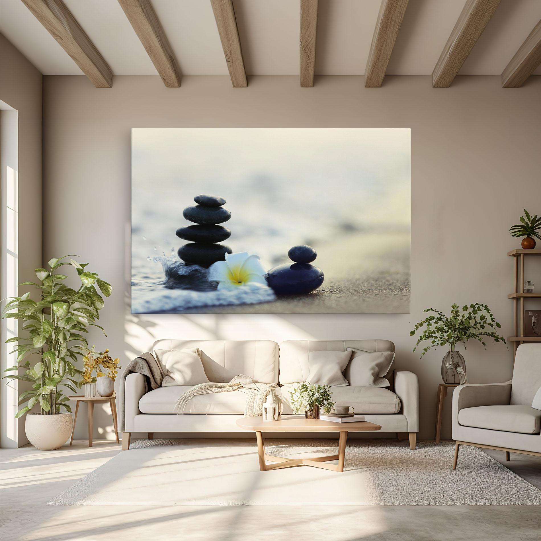 Vászonkép Flower Sea Flower mockup 6