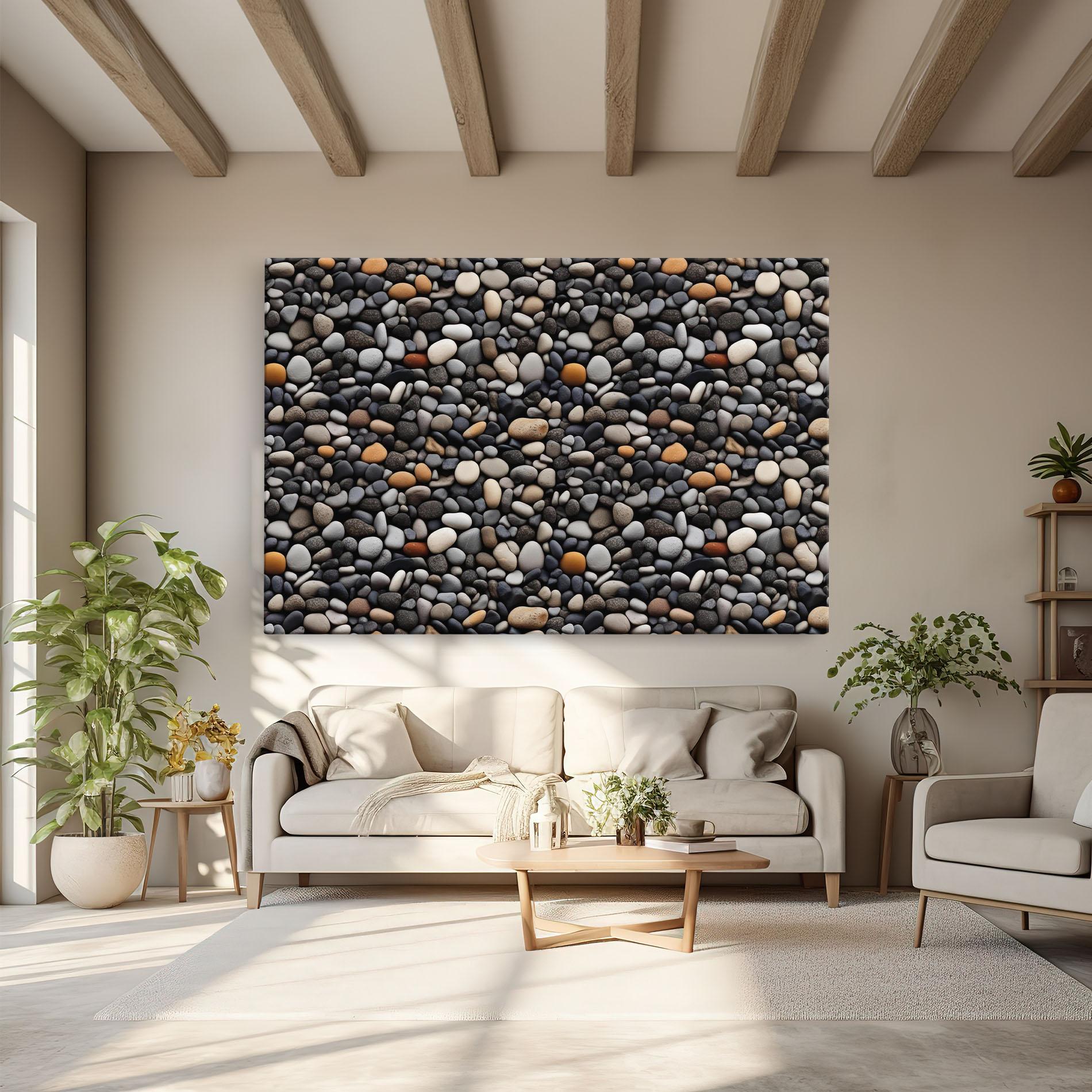 Vászonkép Sea Rocks Color mockup 6
