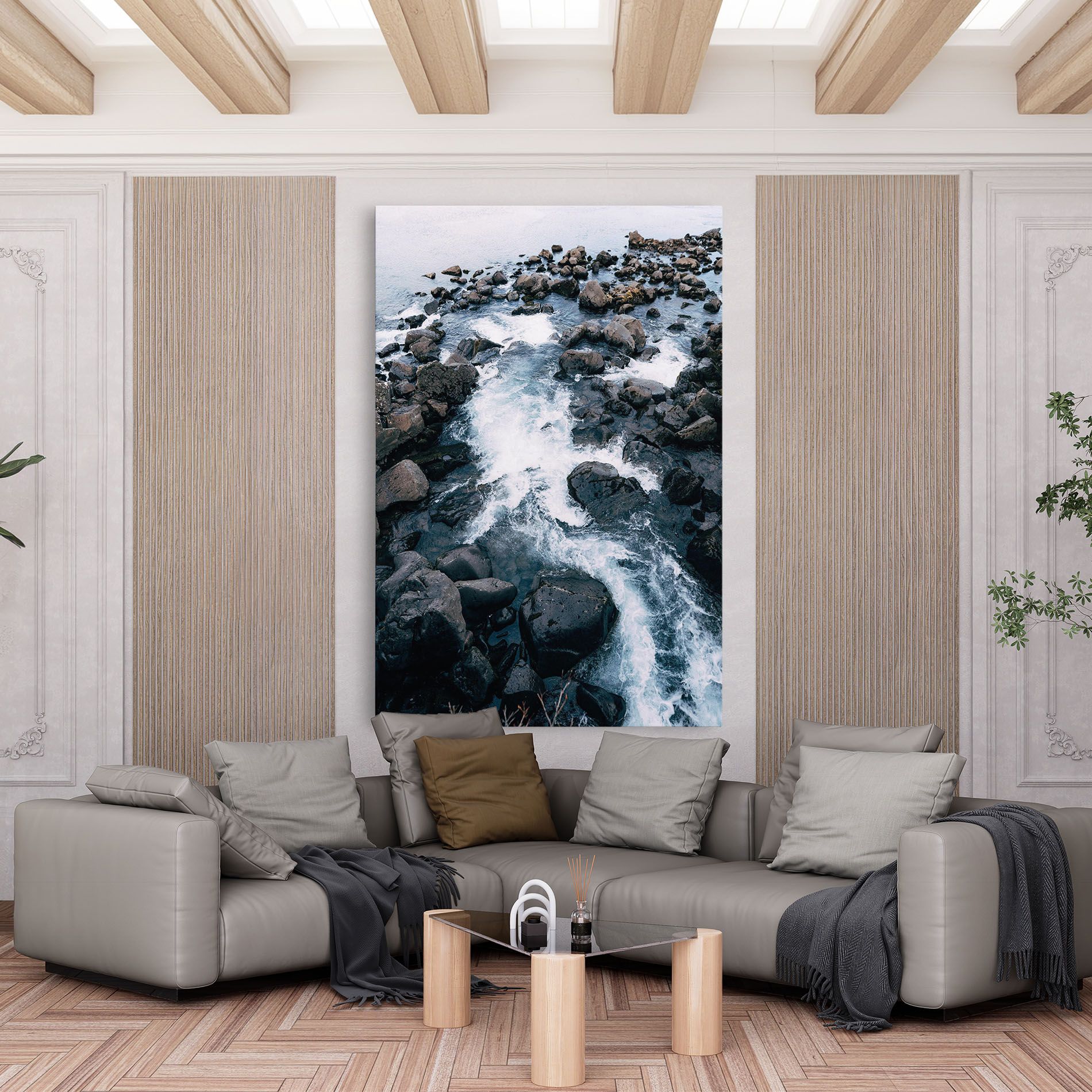 Mountain River Rock mockup 6