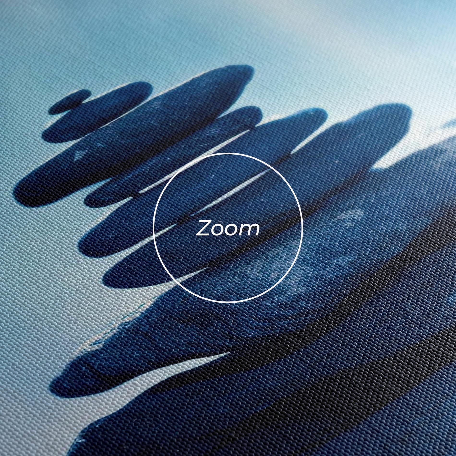 Vászonkép Blue Light Stone mockup 3