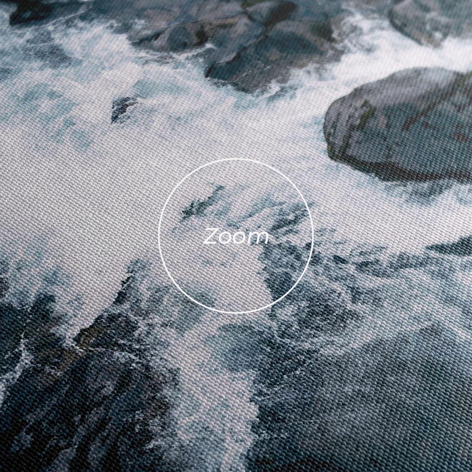 Vászonkép Mountain River Rock mockup 3