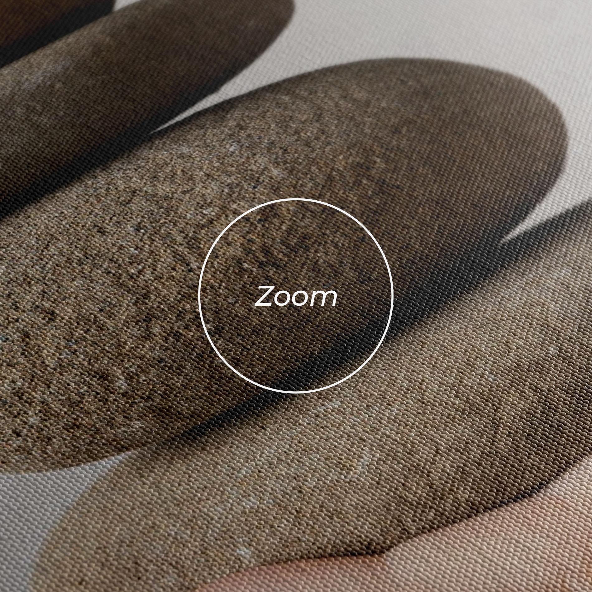 Vászonkép Stones Meditation mockup 3