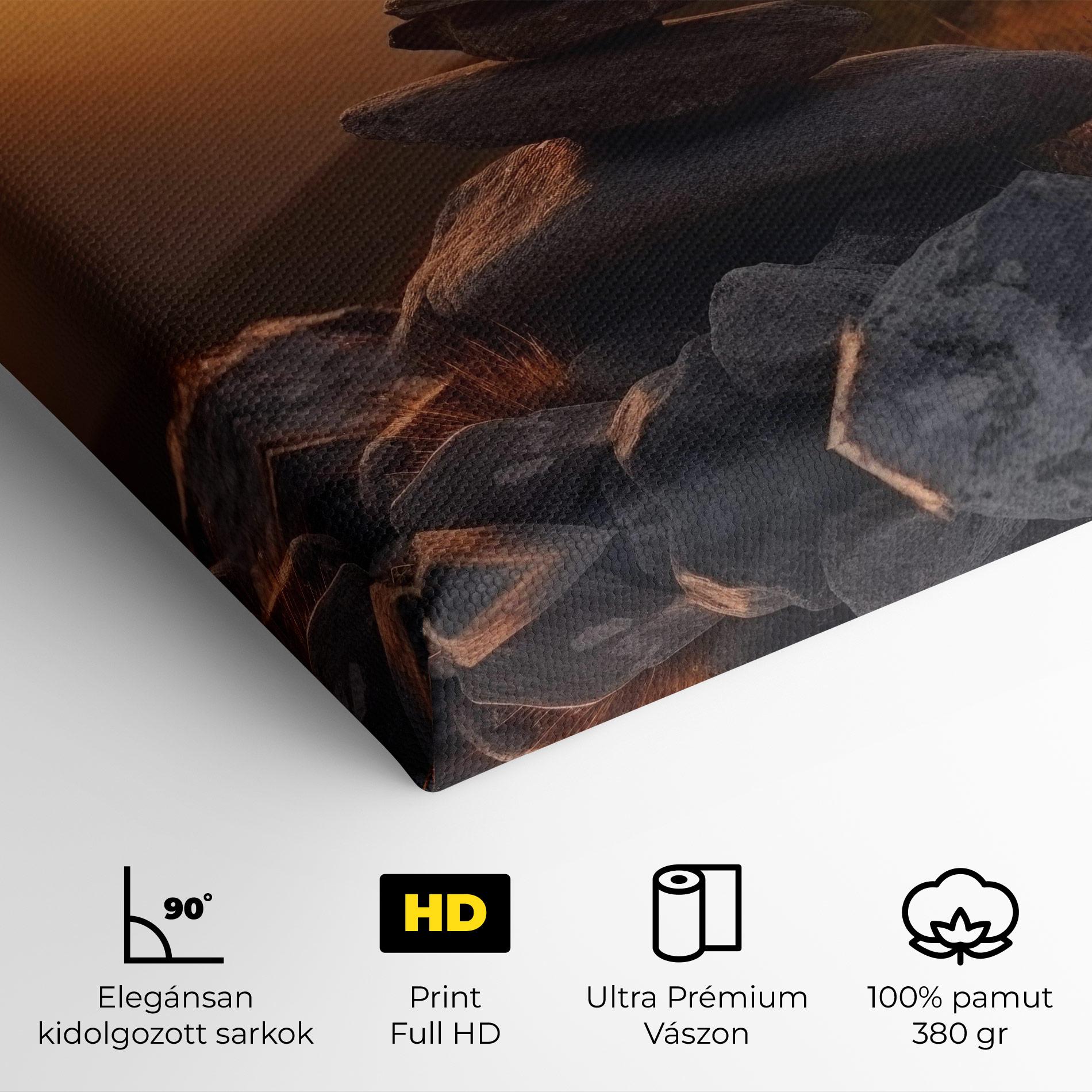 Vászonkép Nature Sunset Stones mockup 4