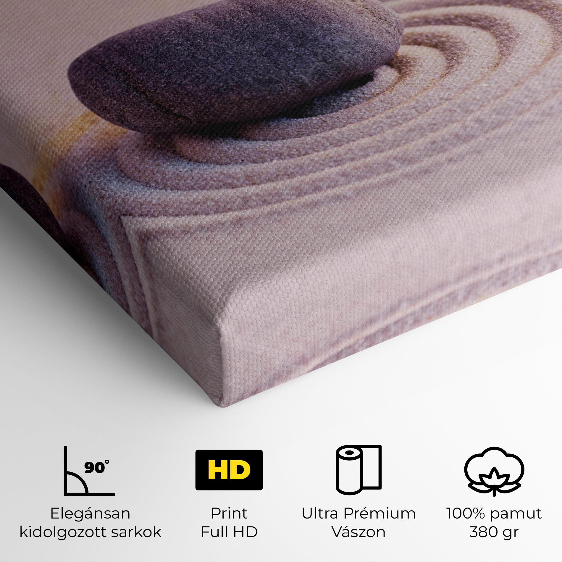 Vászonkép Zen Garden Stones mockup 4