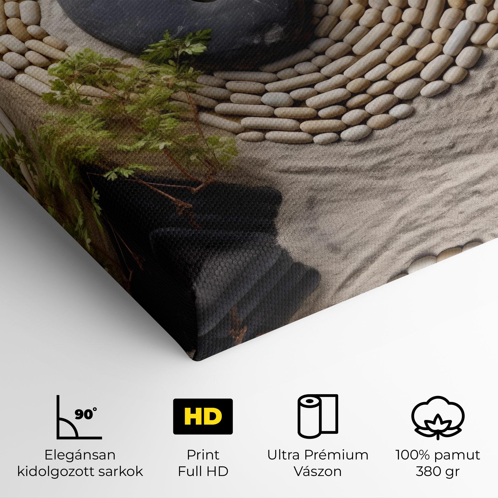 Vászonkép Zen Garden mockup 4