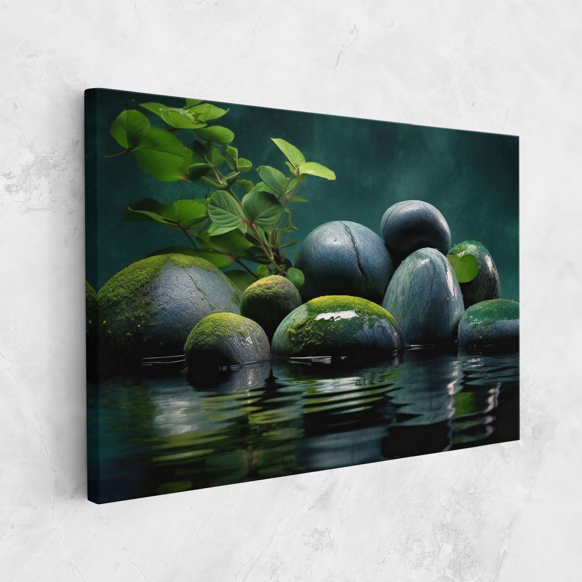 Green Stone Nature mockup 1