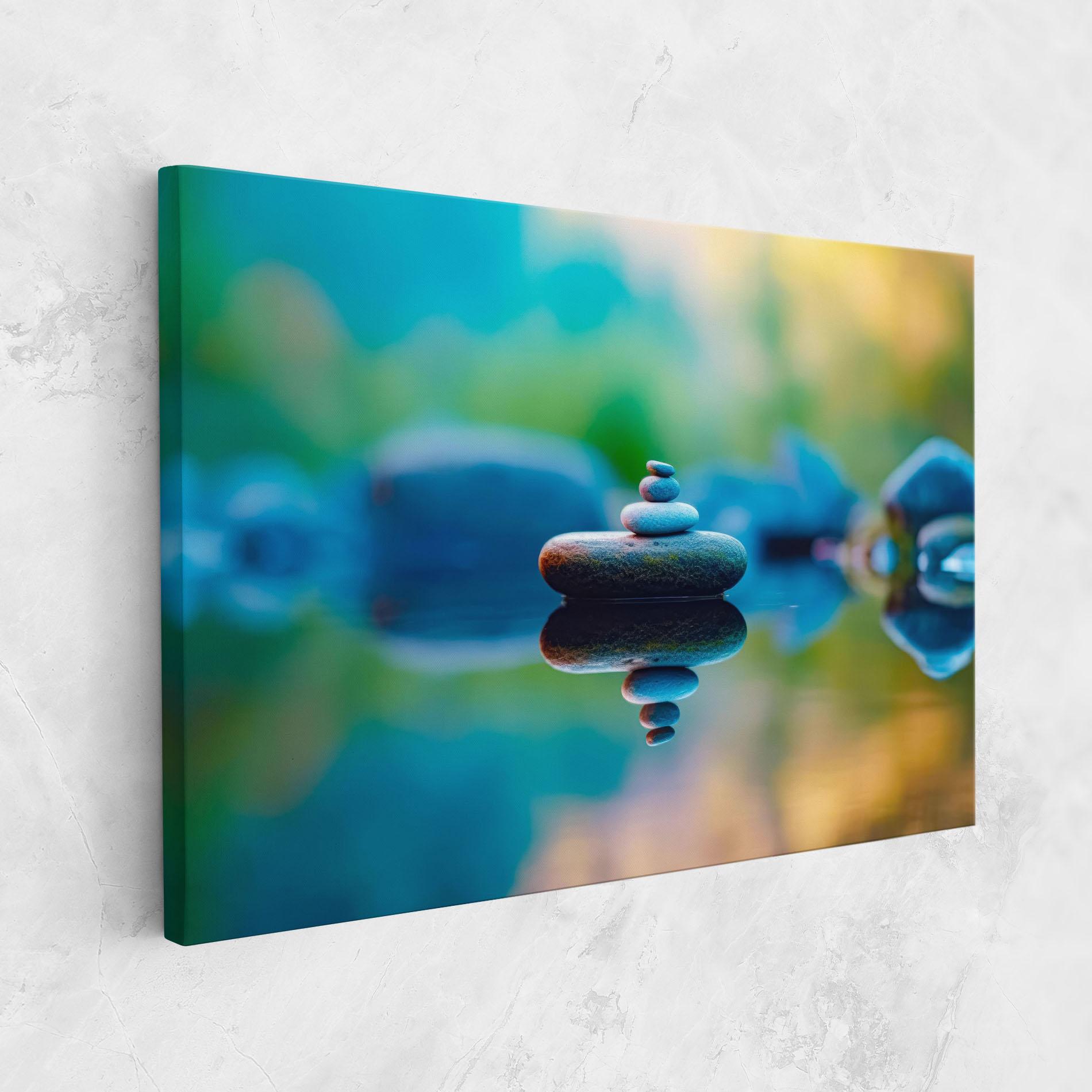 Vászonkép Pile Rocks mockup 1