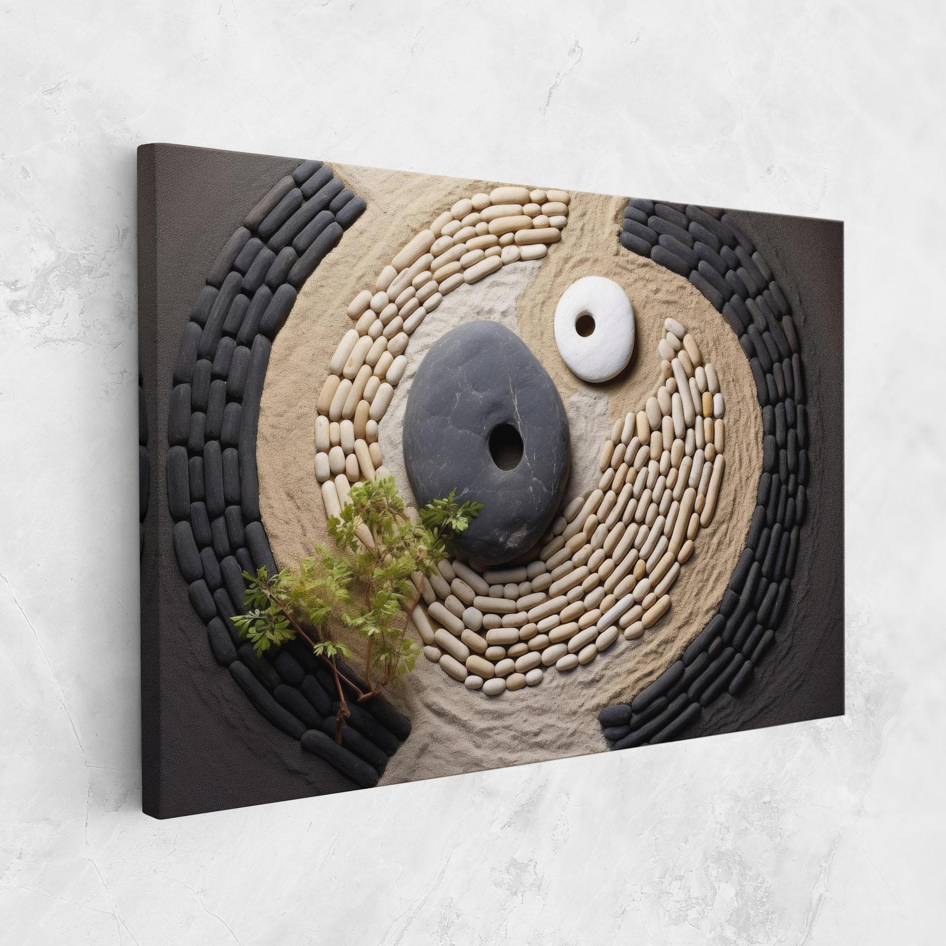Vászonkép Zen Garden mockup 1