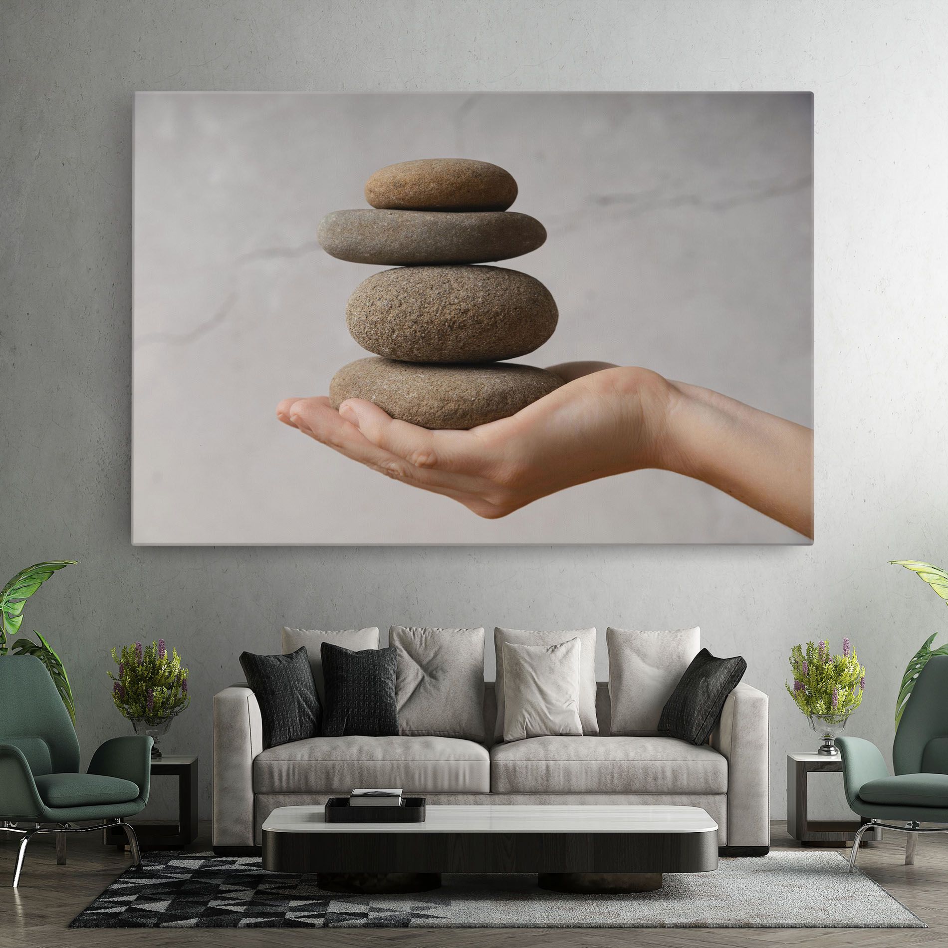 Stones Meditation mockup 7
