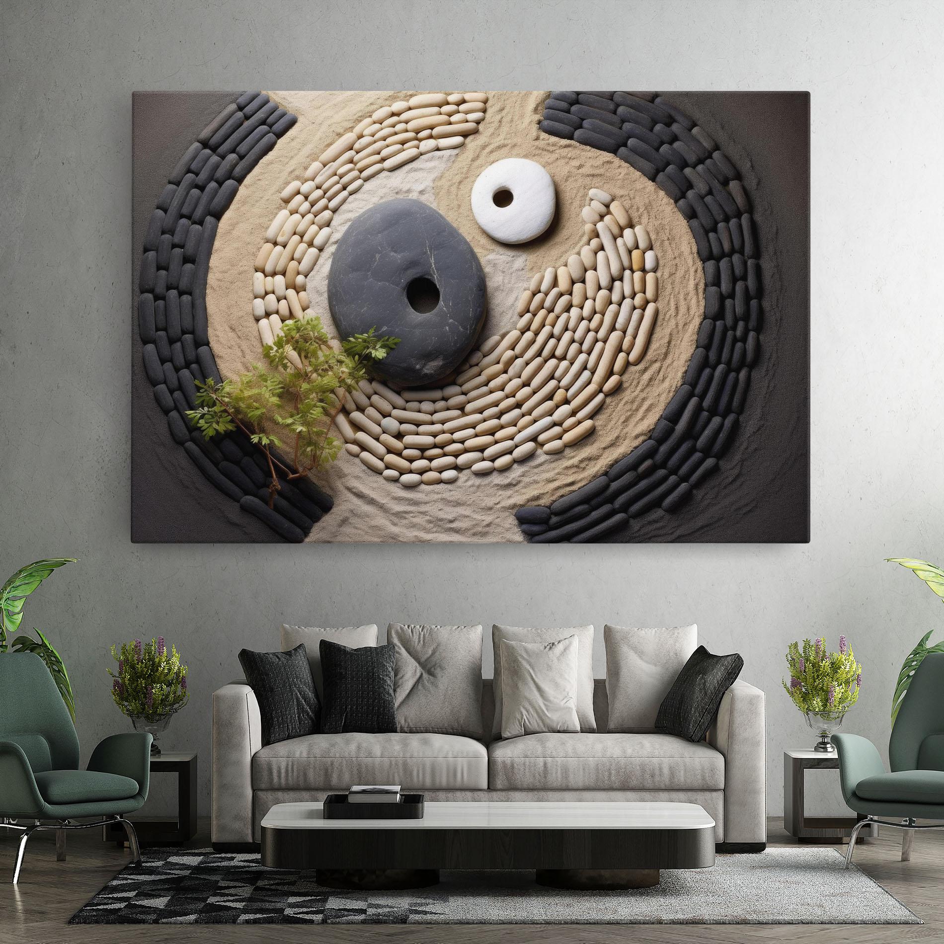 Vászonkép Zen Garden mockup 7