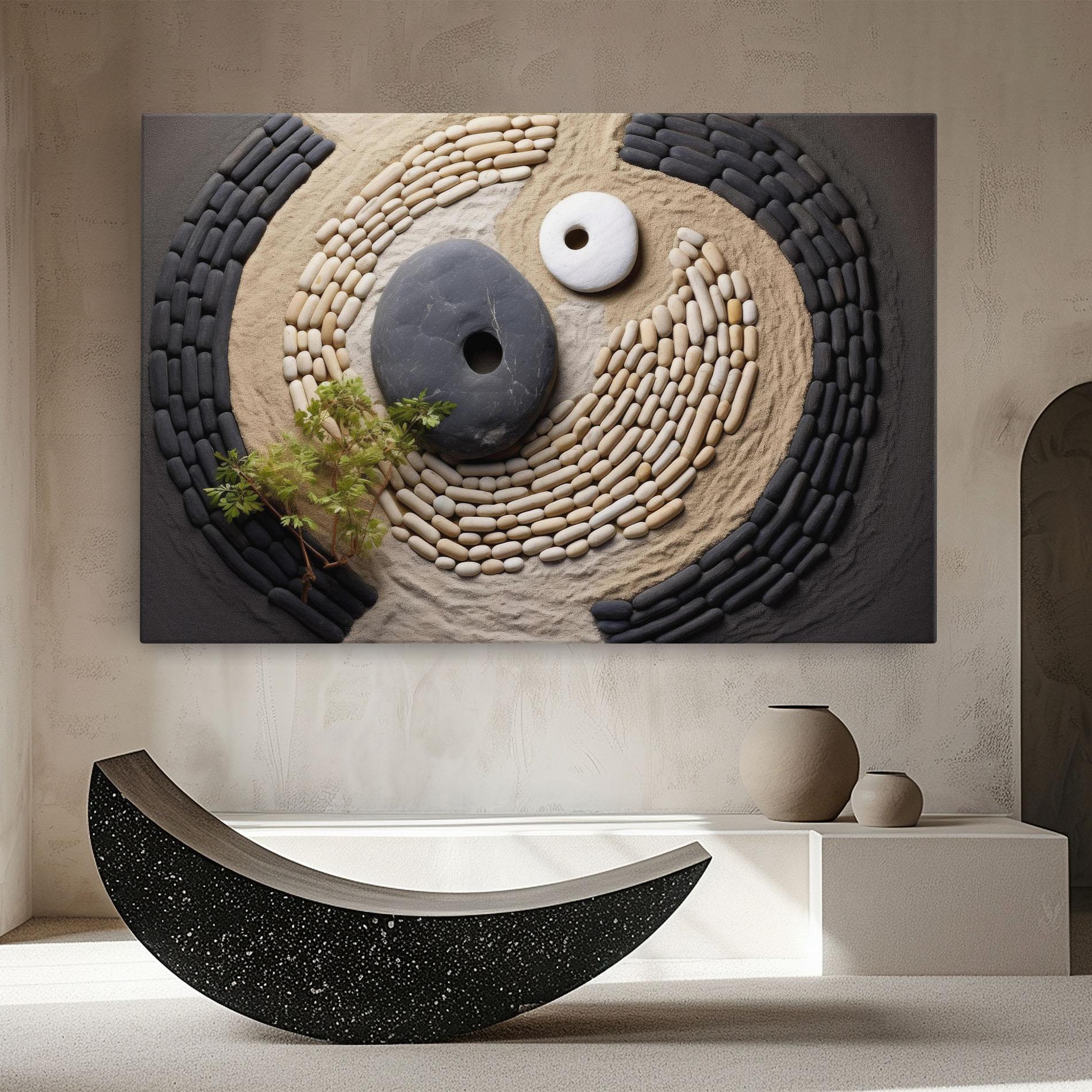 Vászonkép Zen Garden mockup 8