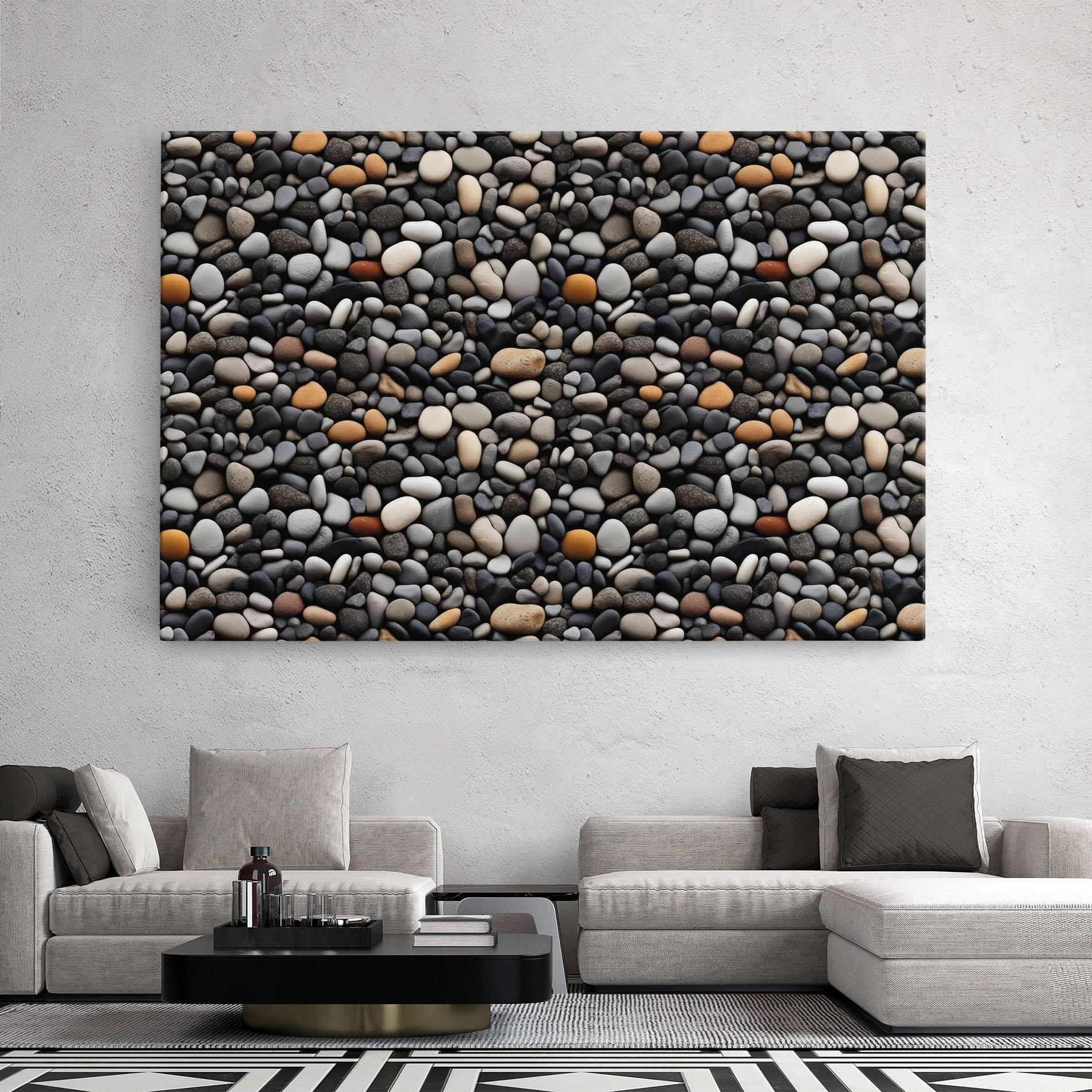 Vászonkép Sea Rocks Color mockup 2