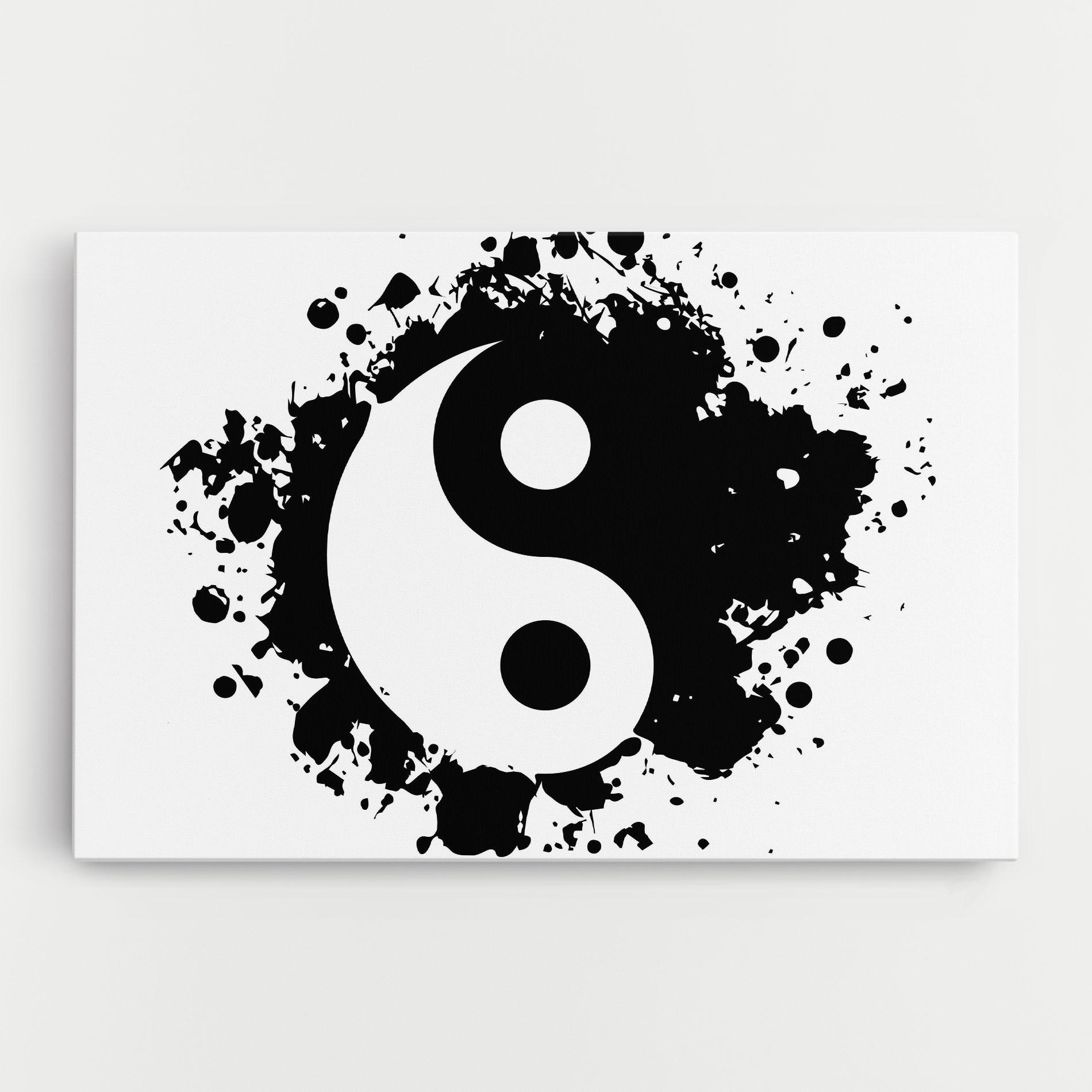Vászonkép Yinyang Harmony mockup 0