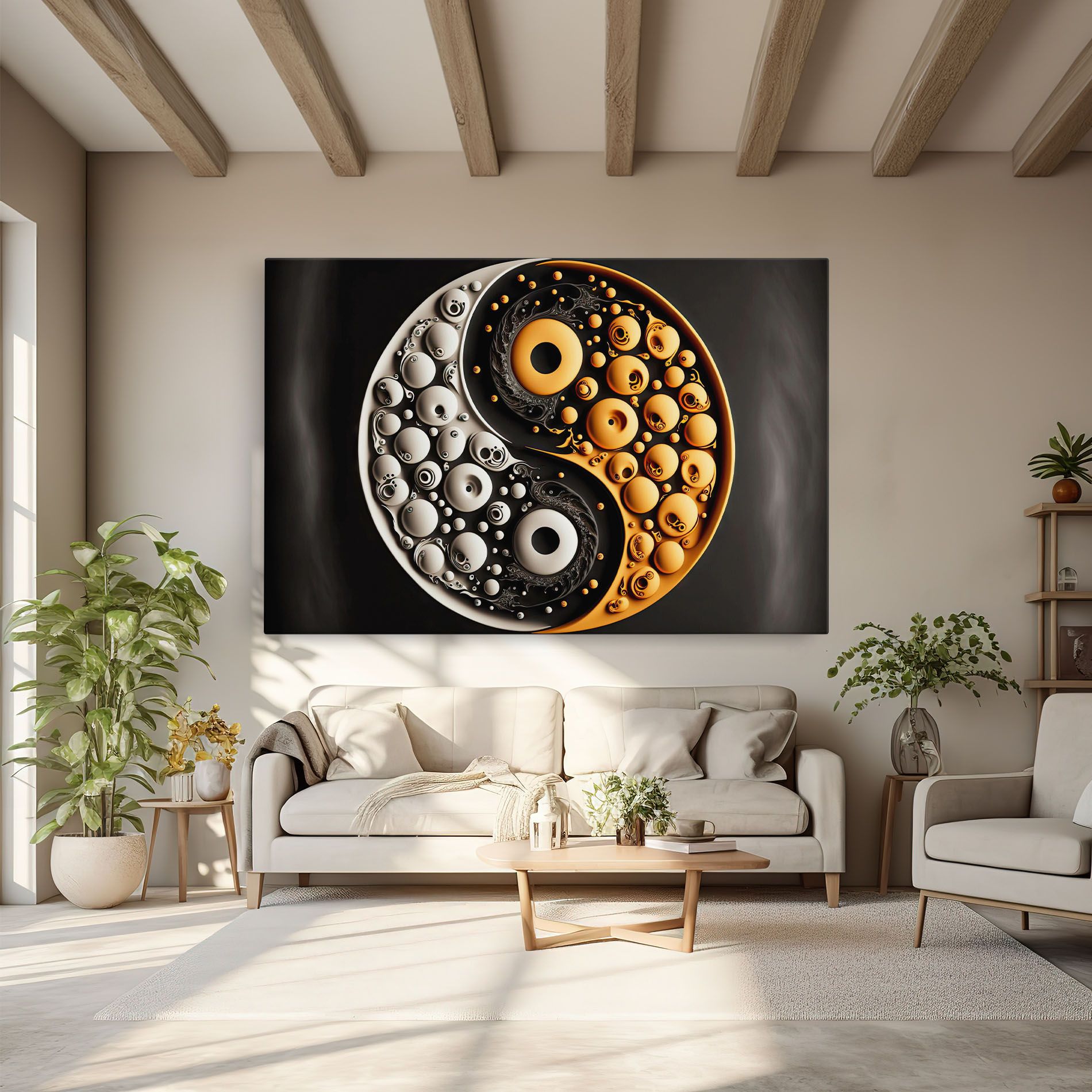 Cream Balls Yinyang mockup 6