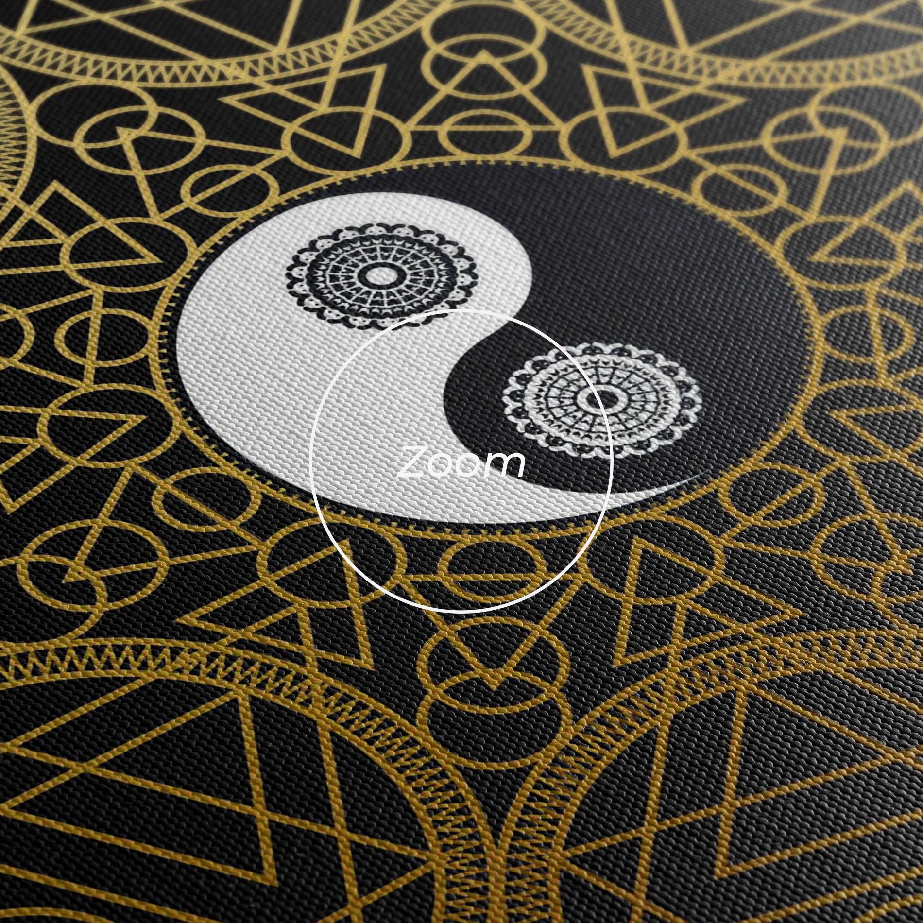 Vászonkép Meditation Mandala mockup 3