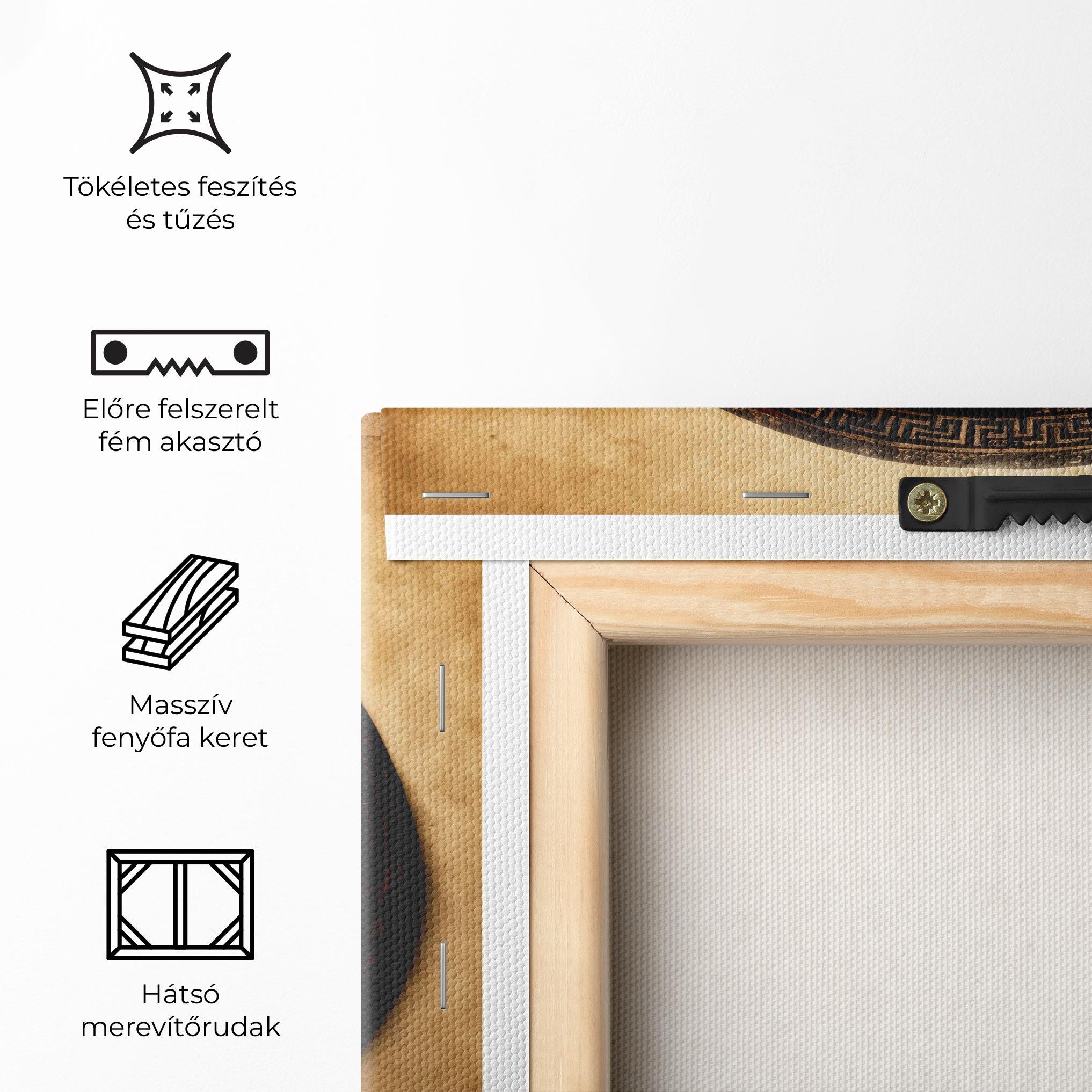 Vászonkép Chinese Yinyang mockup 5