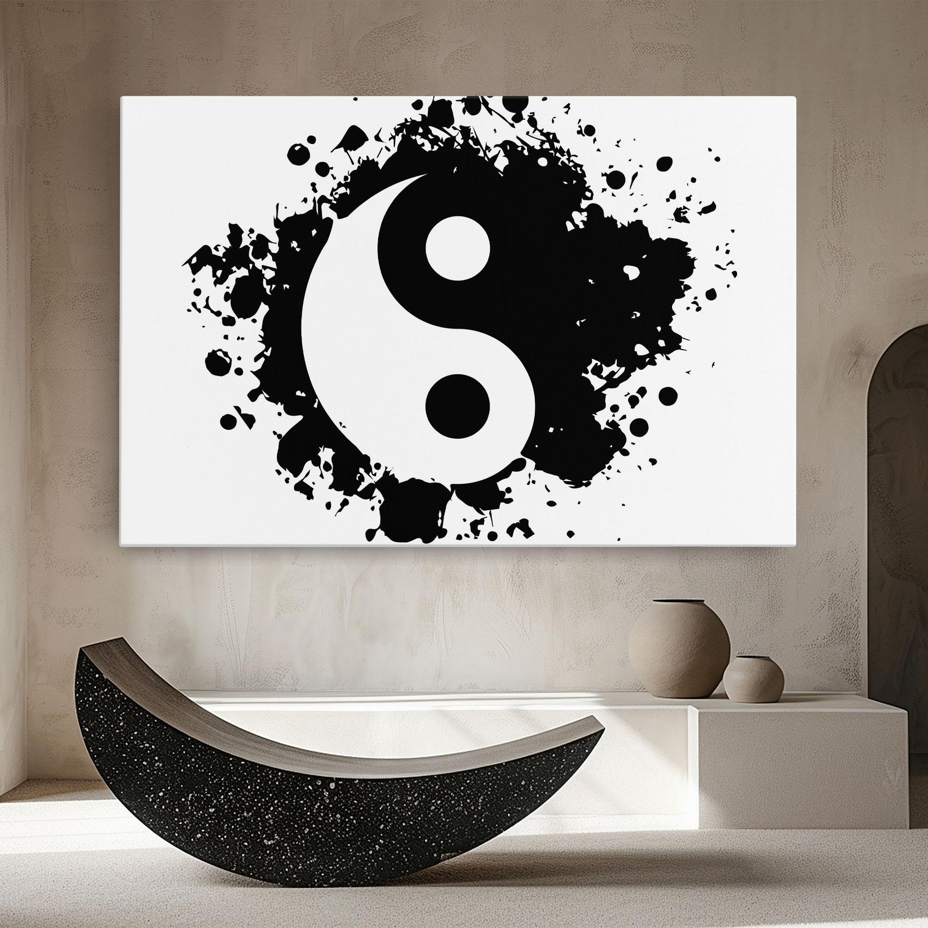 Vászonkép Yinyang Harmony mockup 8