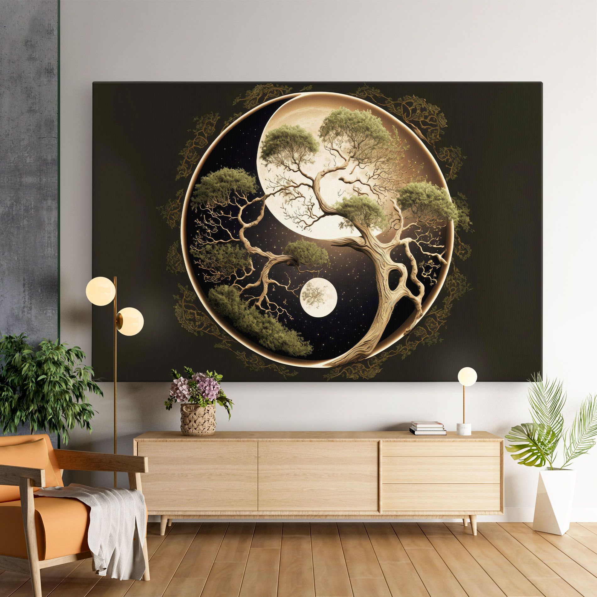 Green Tree Yinyang mockup 9