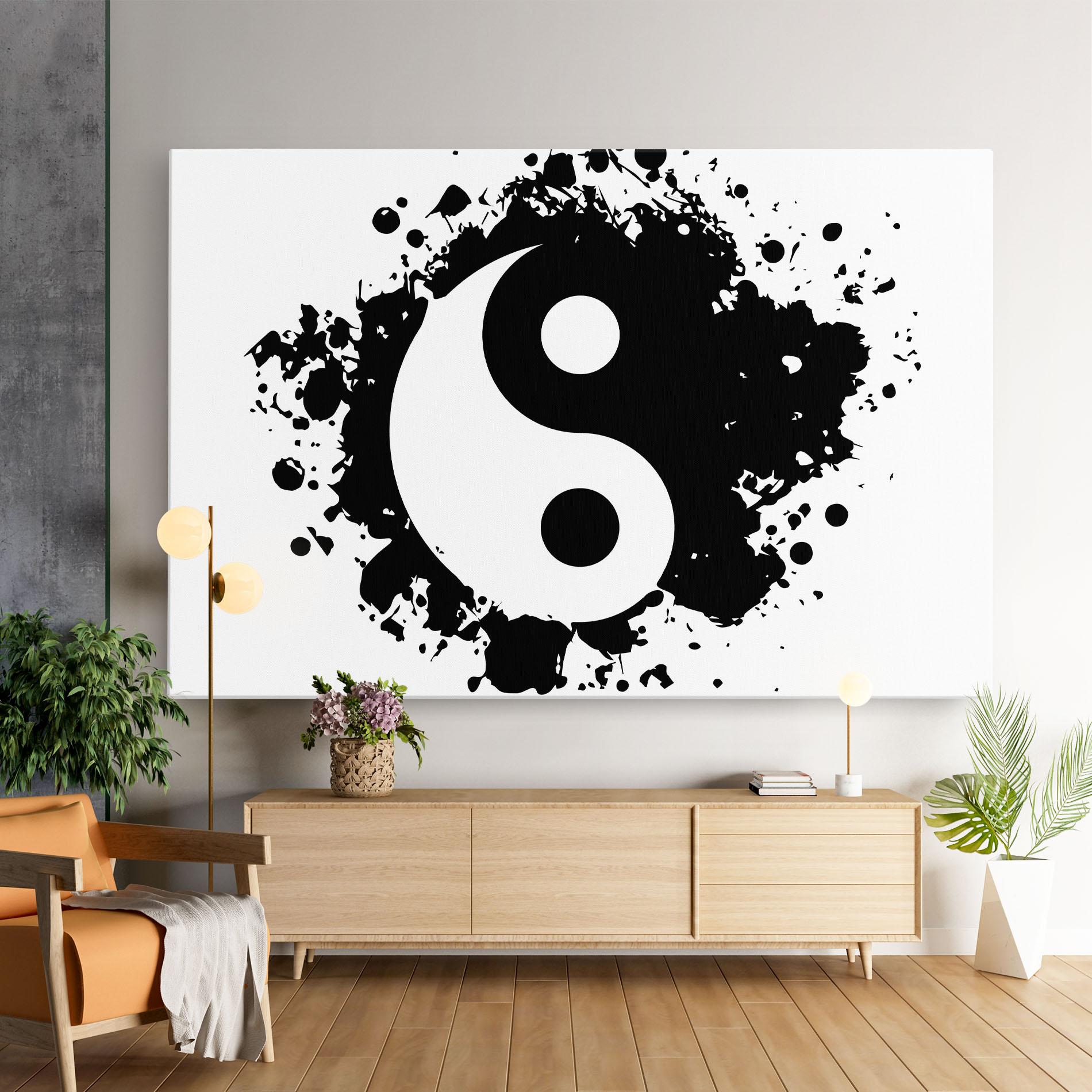 Vászonkép Yinyang Harmony mockup 9