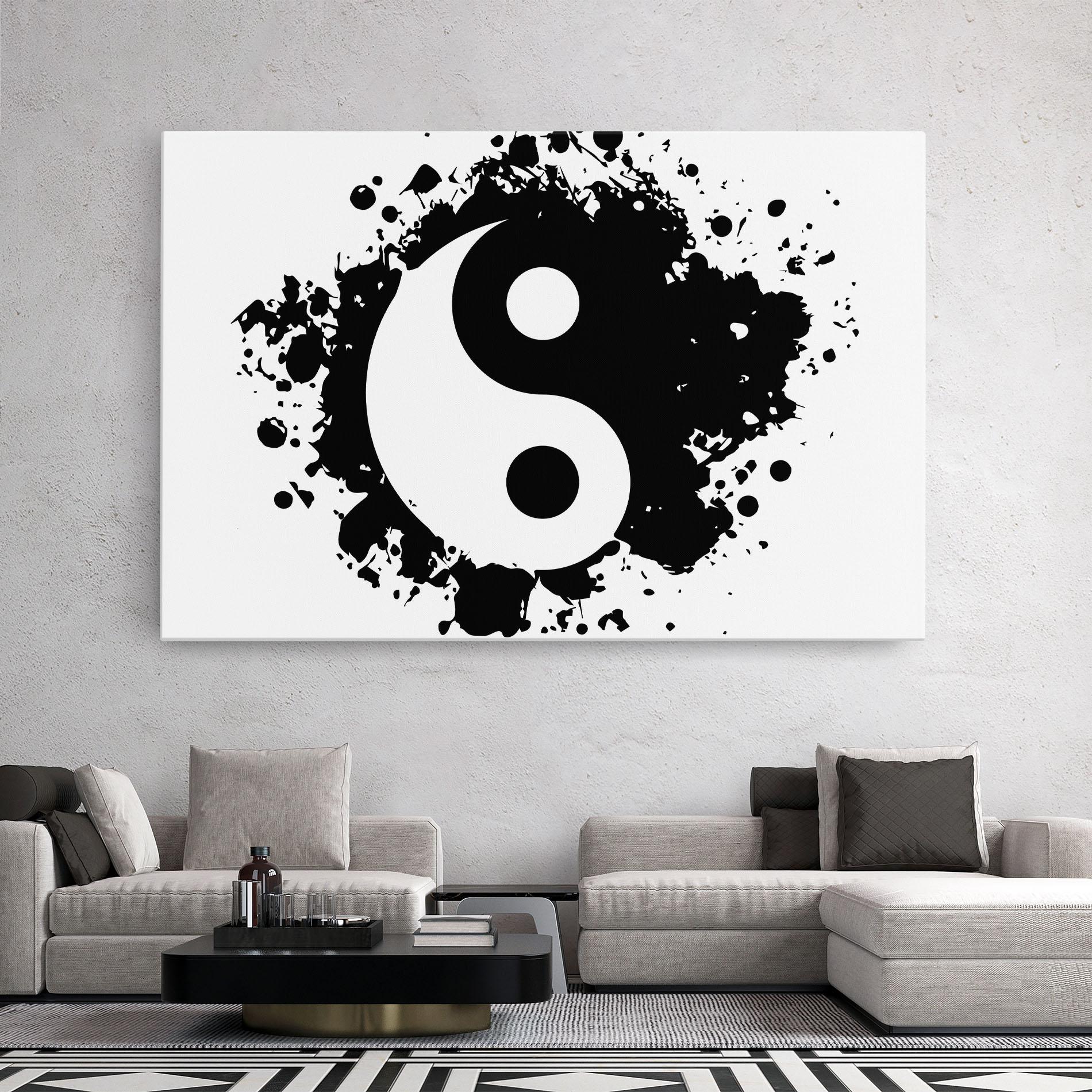 Vászonkép Yinyang Harmony mockup 2
