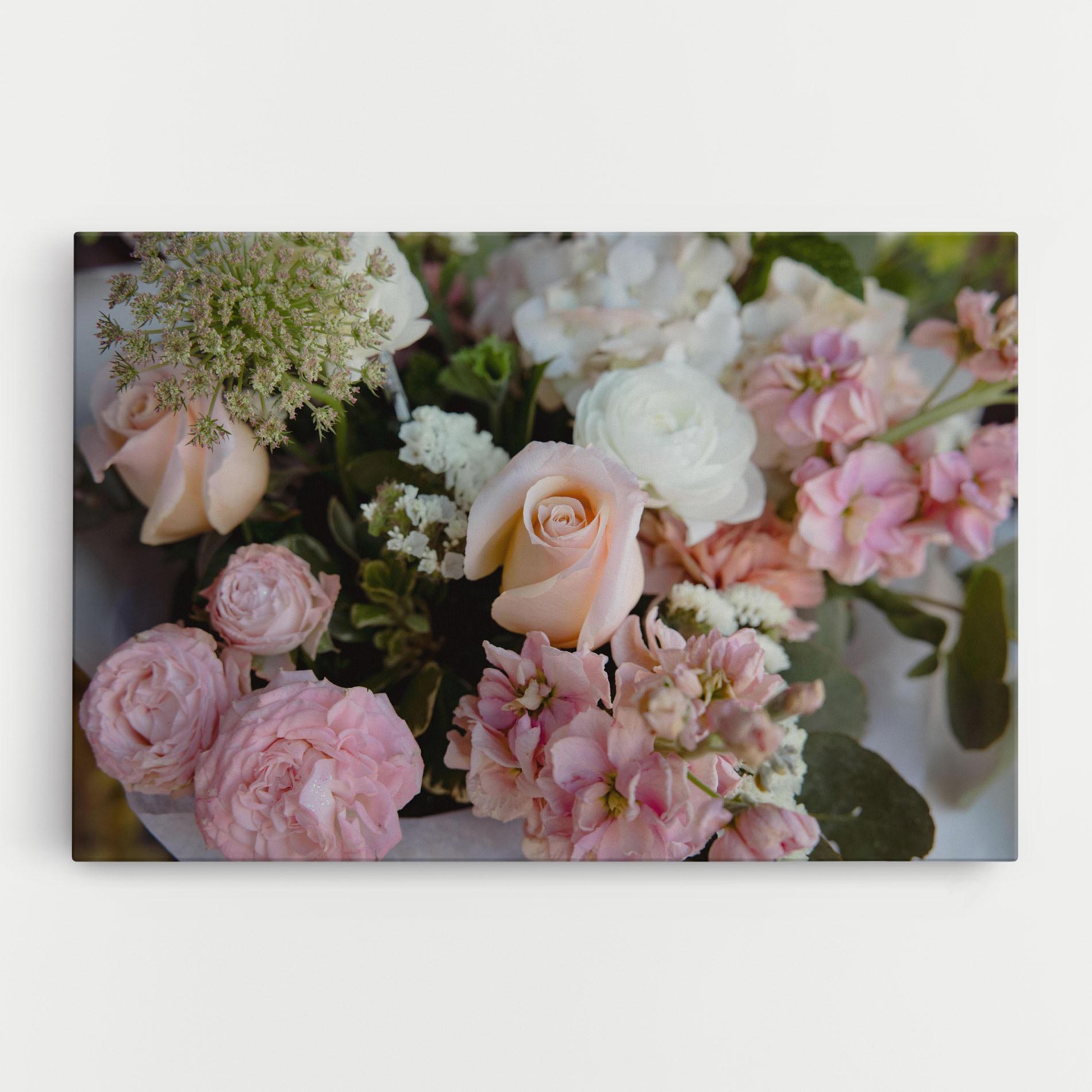 Vászonkép Beautiful Pink Pastel mockup 0