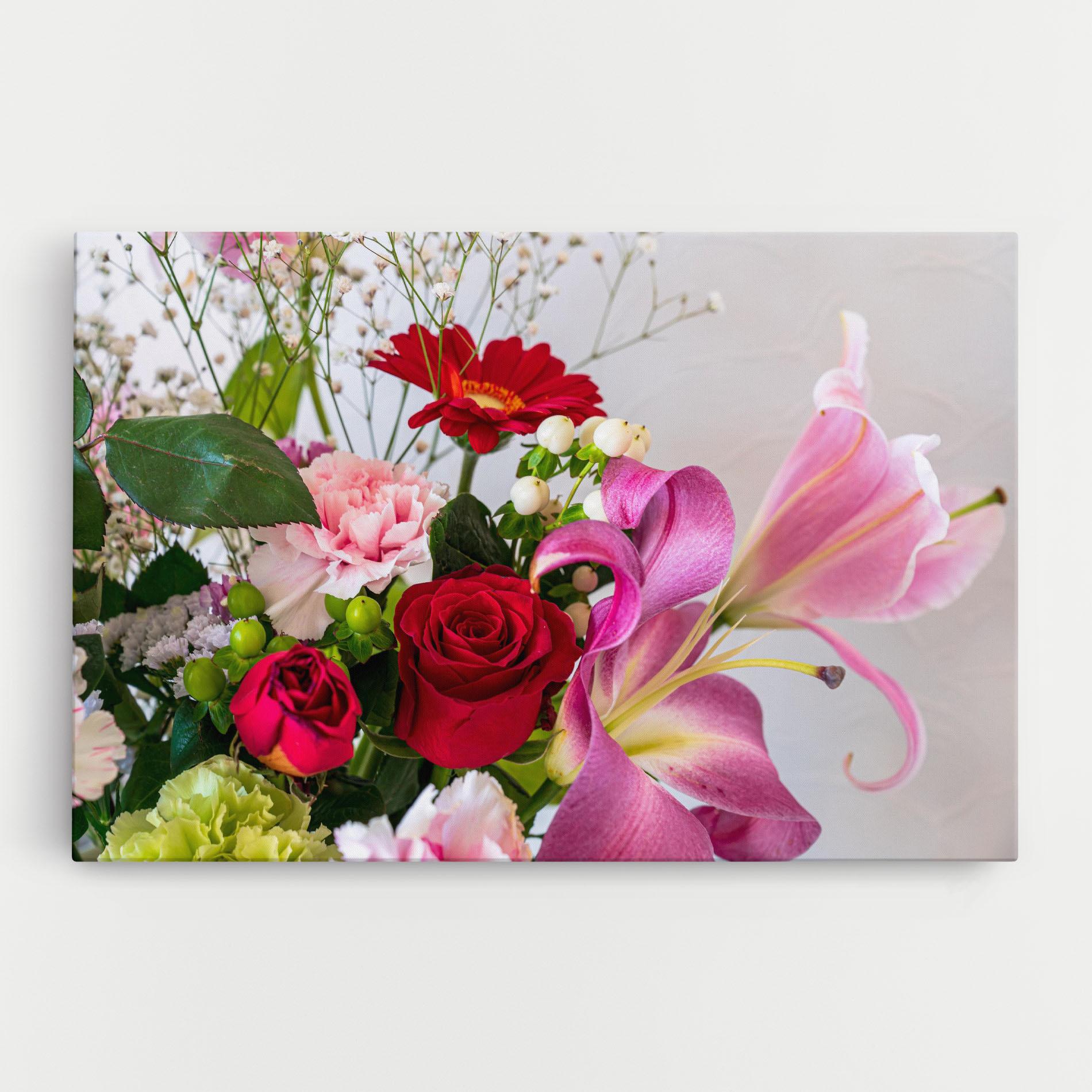 Vászonkép Bouquet mockup 0