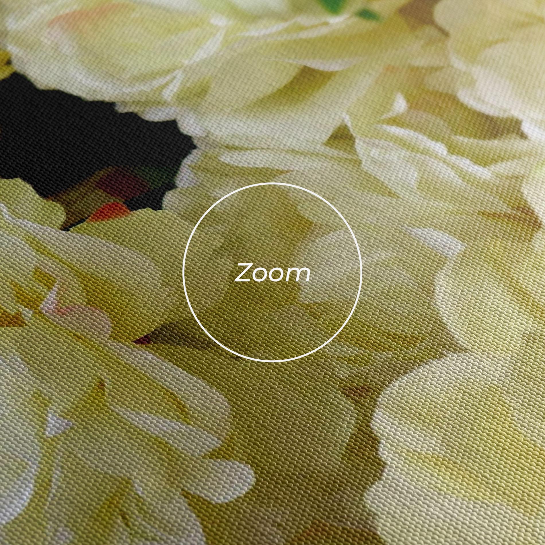 Vászonkép Beautiful Yellow Pastel mockup 3