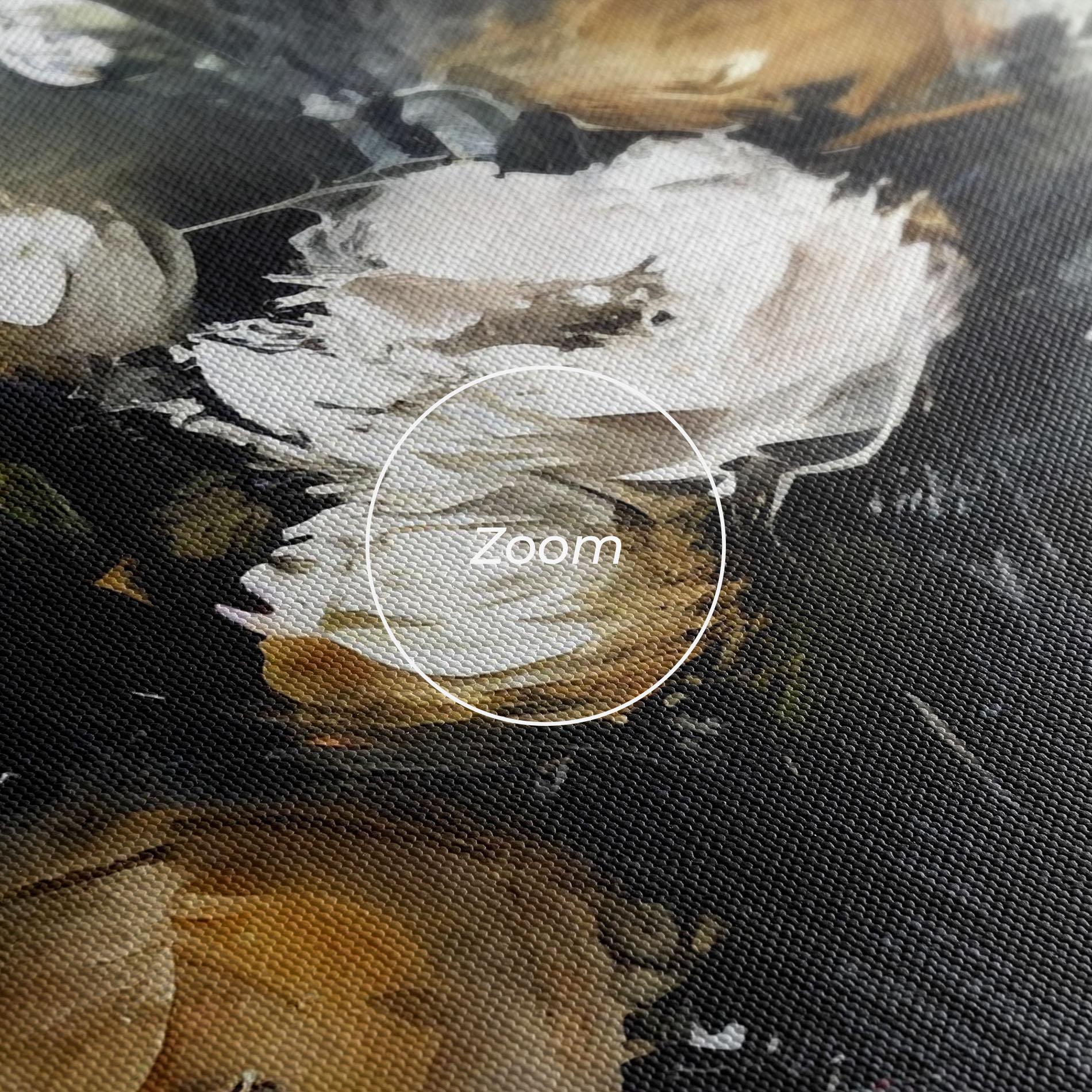 Vászonkép Bouquet Painting mockup 3