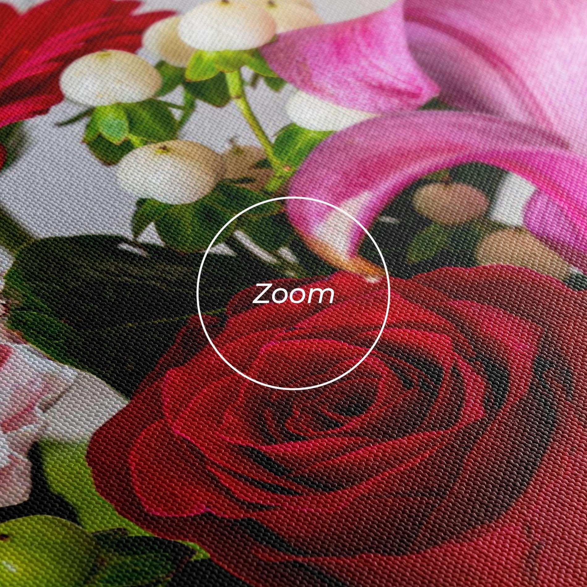 Vászonkép Bouquet mockup 3