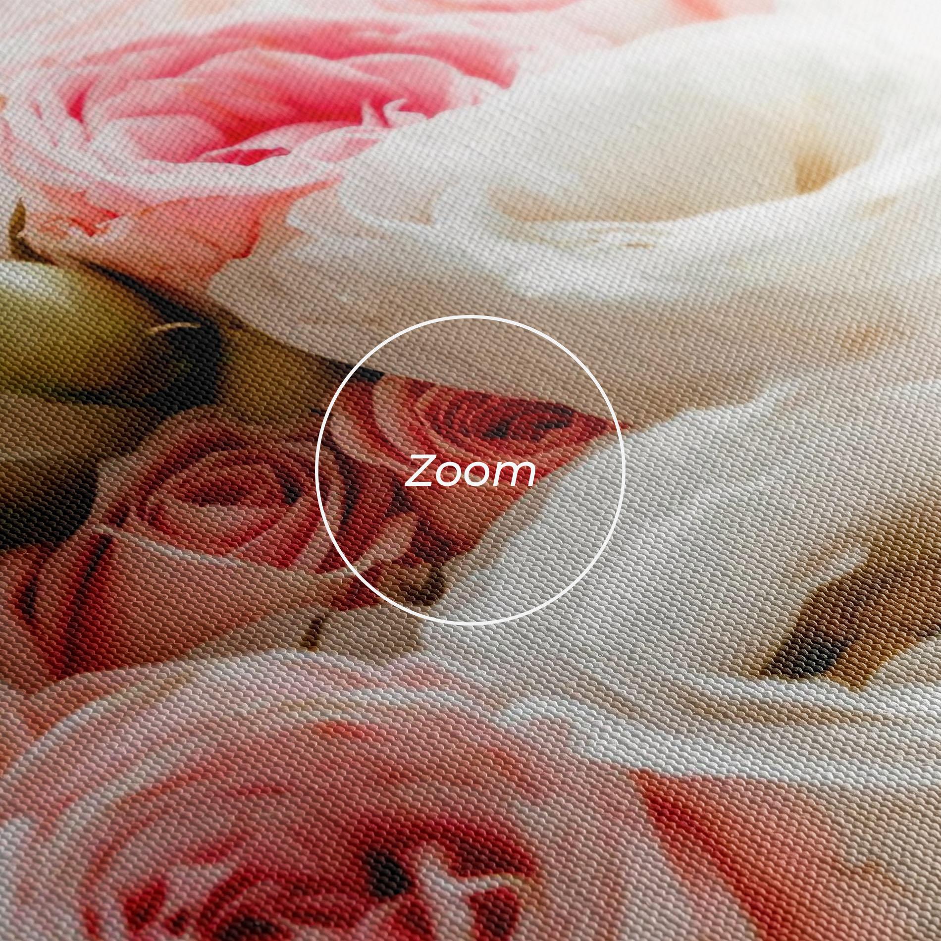 Vászonkép Pink Beautiful Bouquet mockup 3