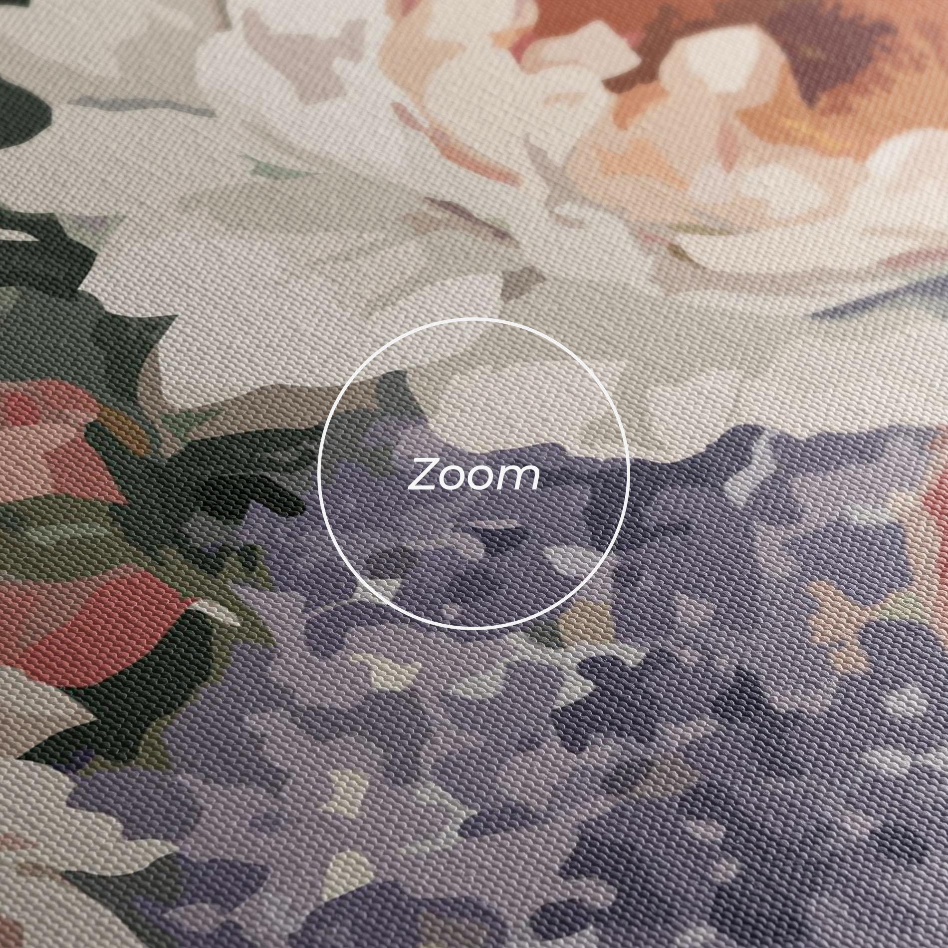 Vászonkép Pretty Watercolor Bouquet mockup 3