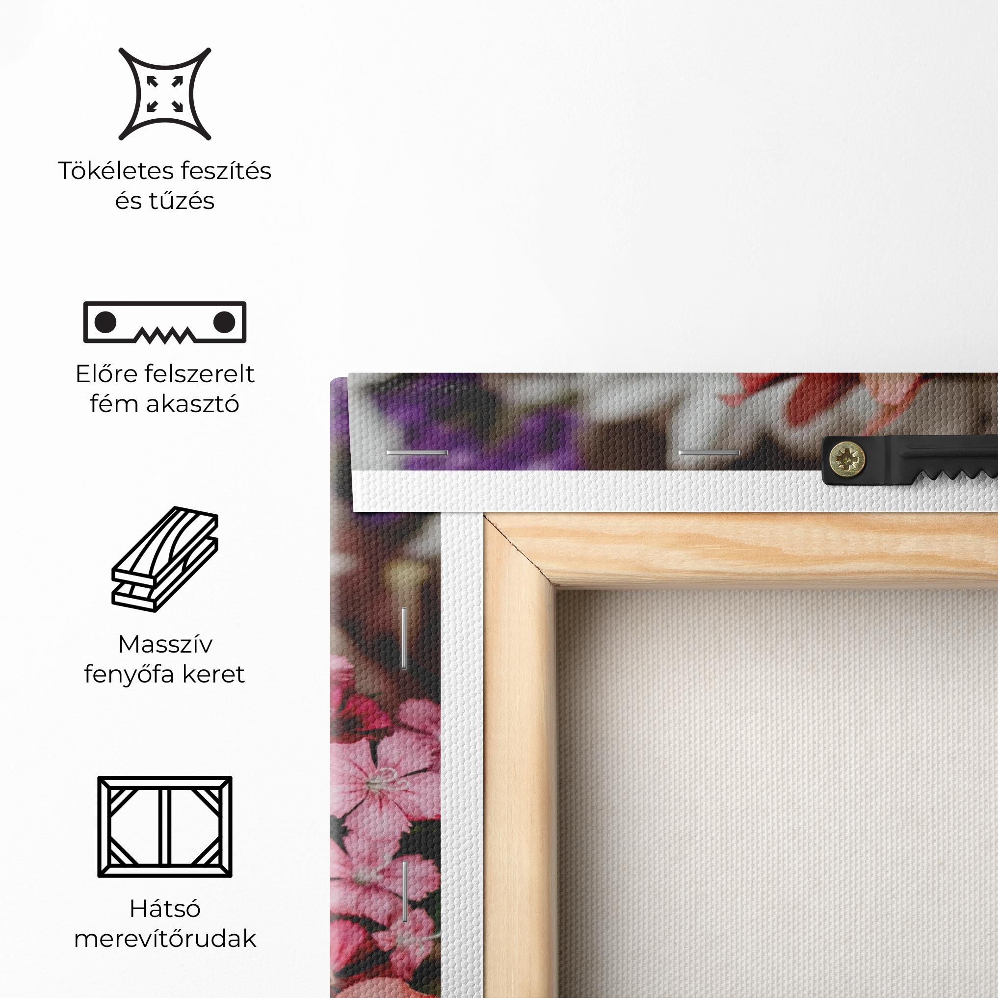 Vászonkép Small Flowers Bouquet mockup 5