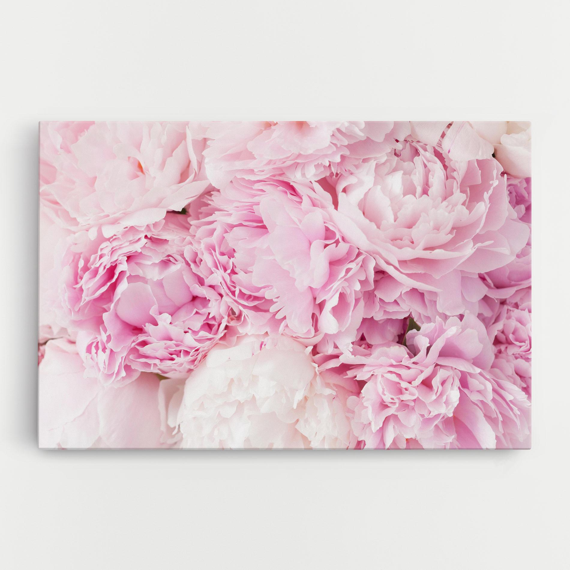 Vászonkép Dreamy Pink Pastel Peony mockup 0