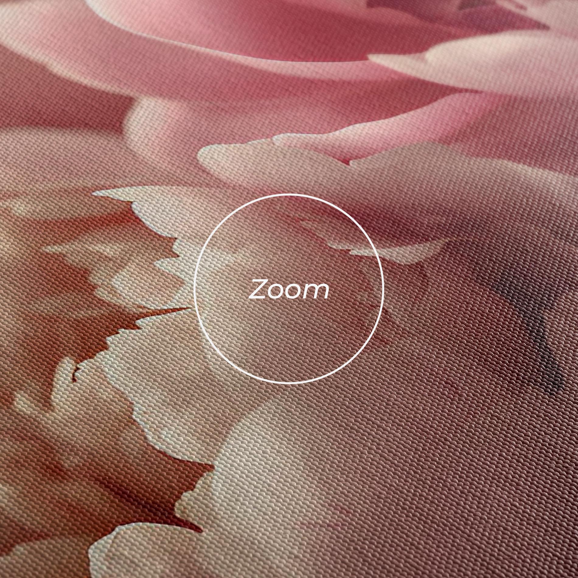 Vászonkép Cream Dreamy Peony mockup 3