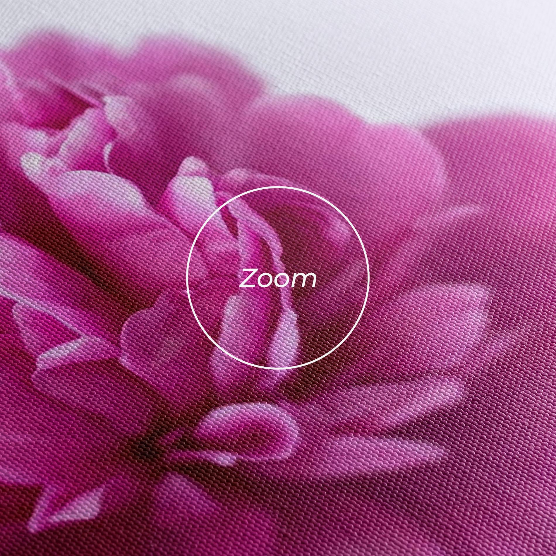 Vászonkép Dark Pink Peony mockup 3
