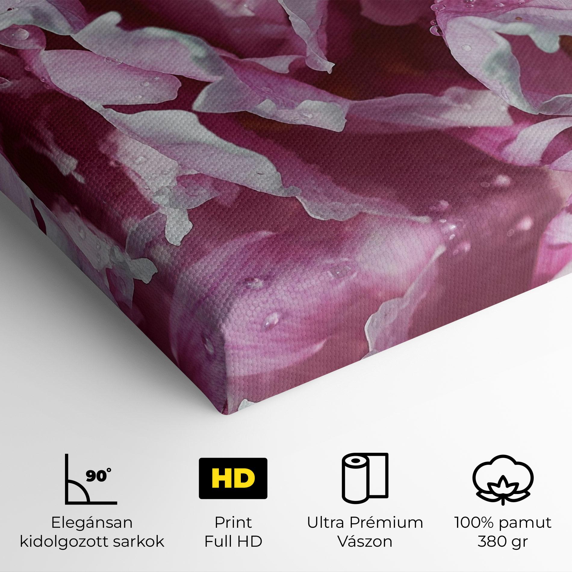 Vászonkép Peony Petals mockup 4