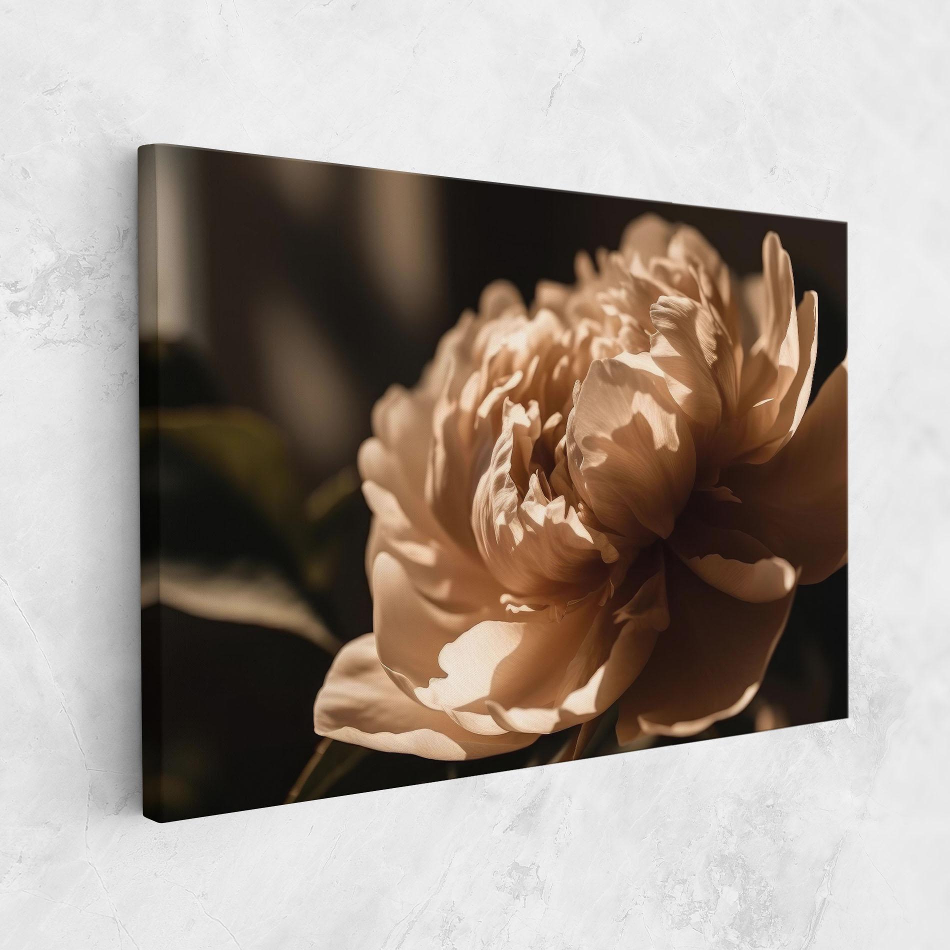 Vászonkép Cream Peony mockup 1