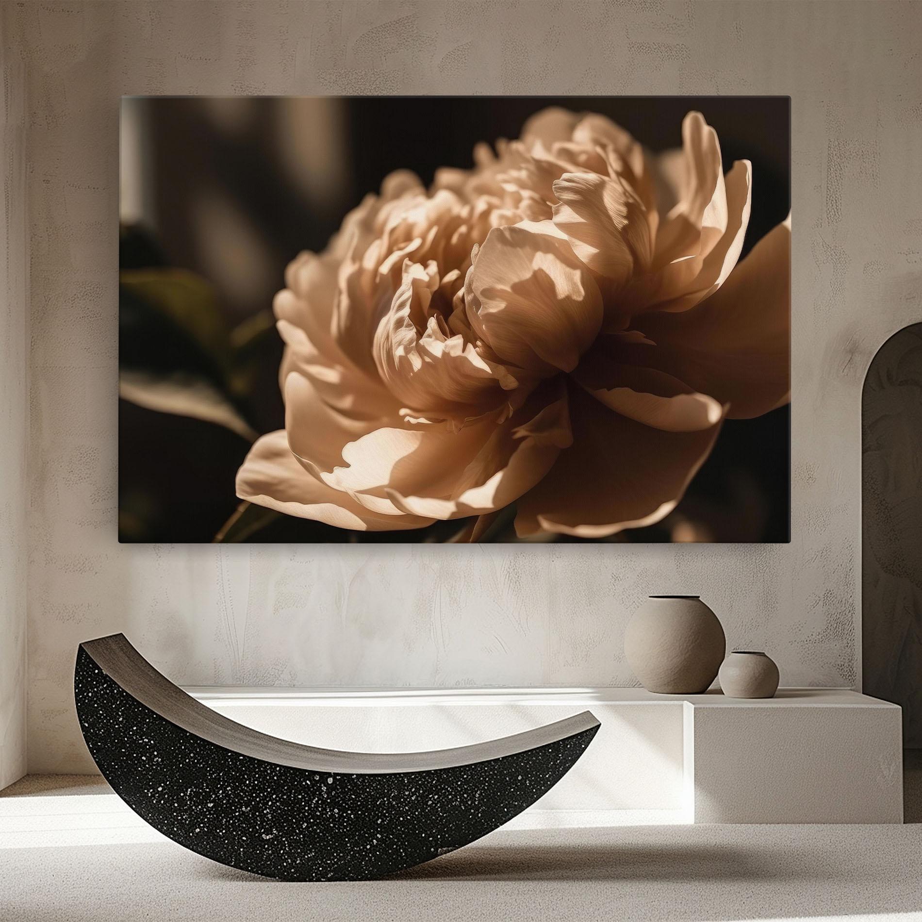 Vászonkép Cream Peony mockup 8