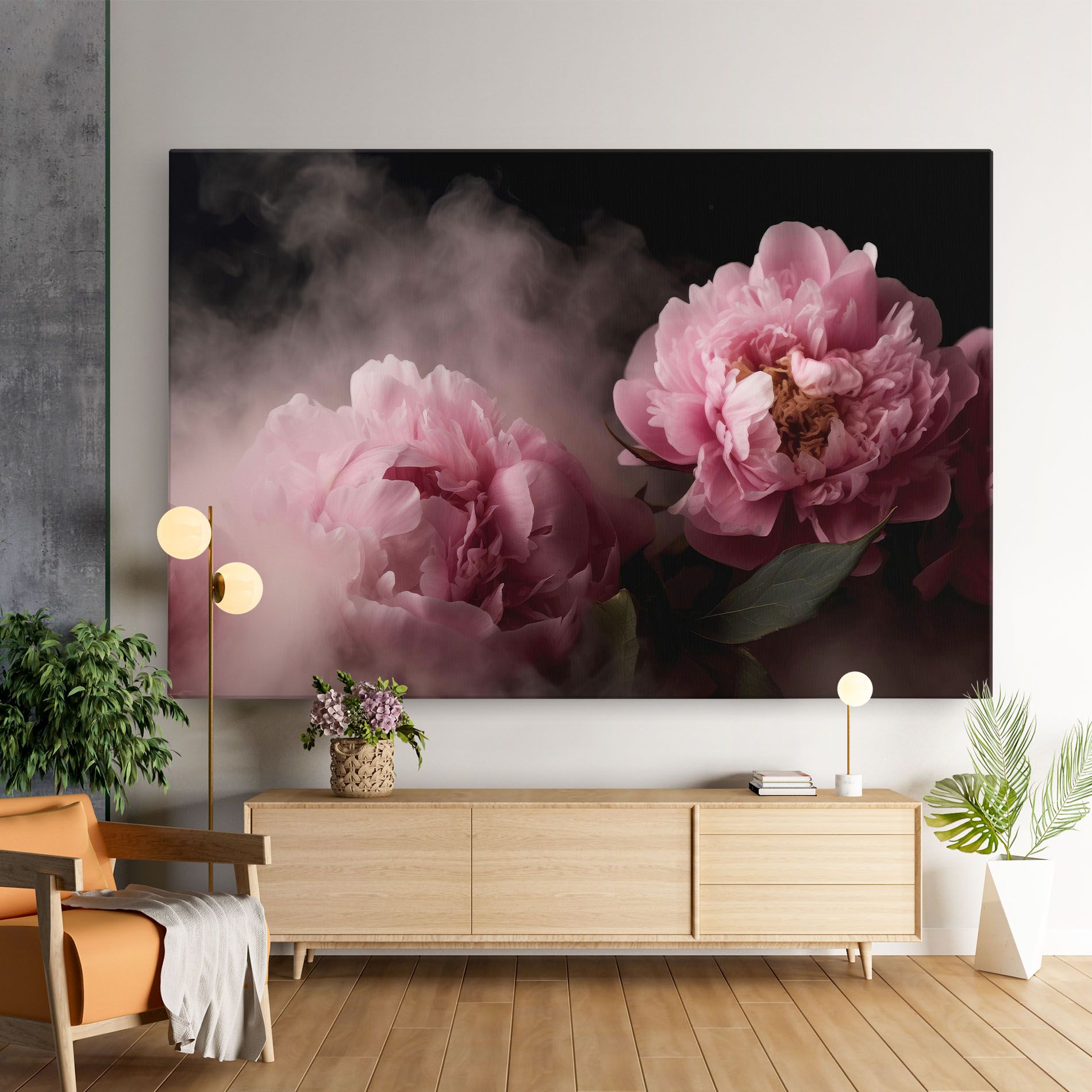 Peony In Smoke mockup 9