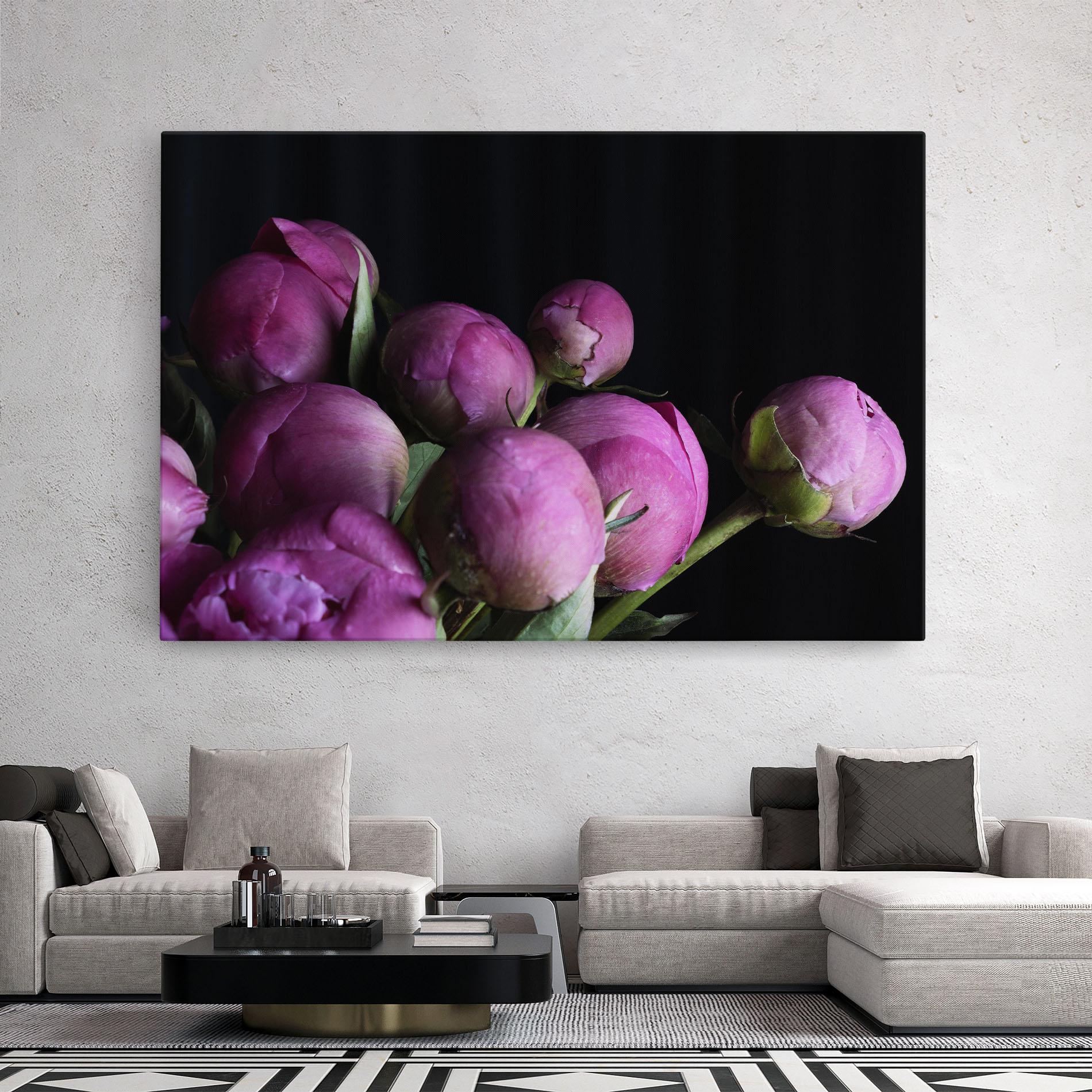 Vászonkép Peony Buds mockup 2
