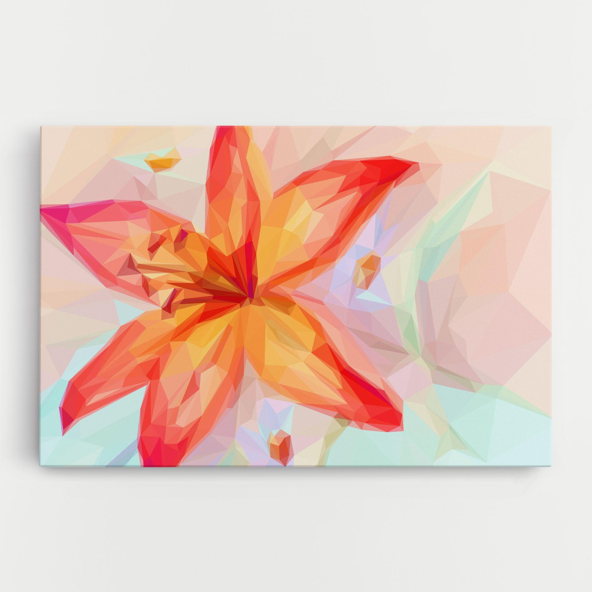 Vászonkép Orange Lily mockup 0