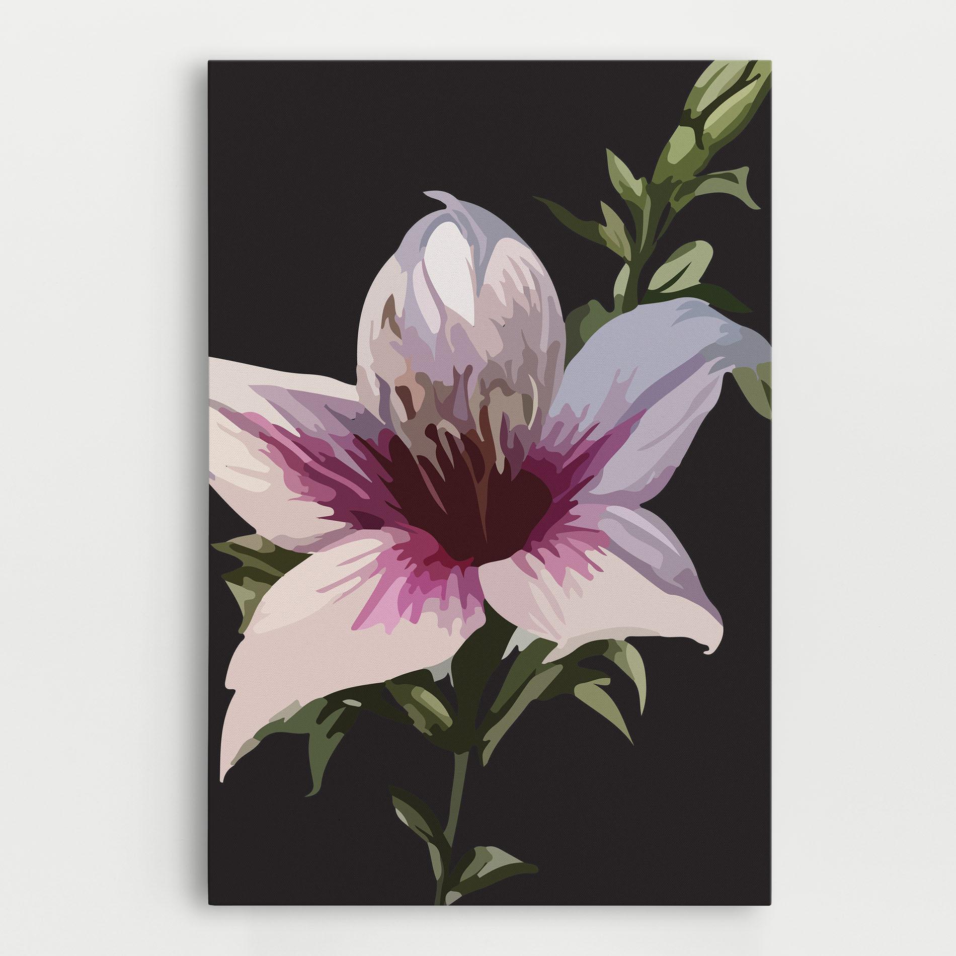 Vászonkép Pink Pretty Lily mockup 0